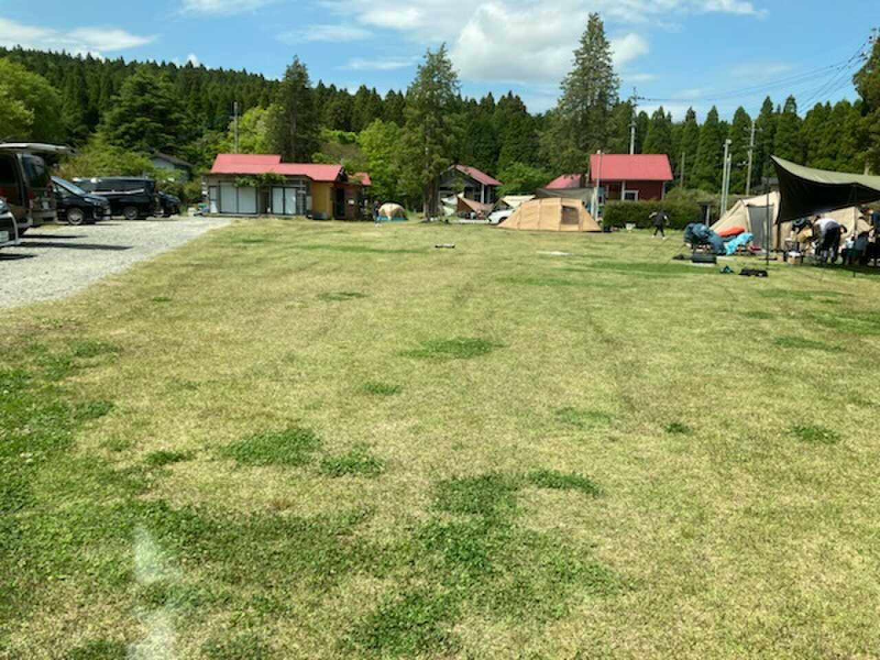 撤収後に撮りました