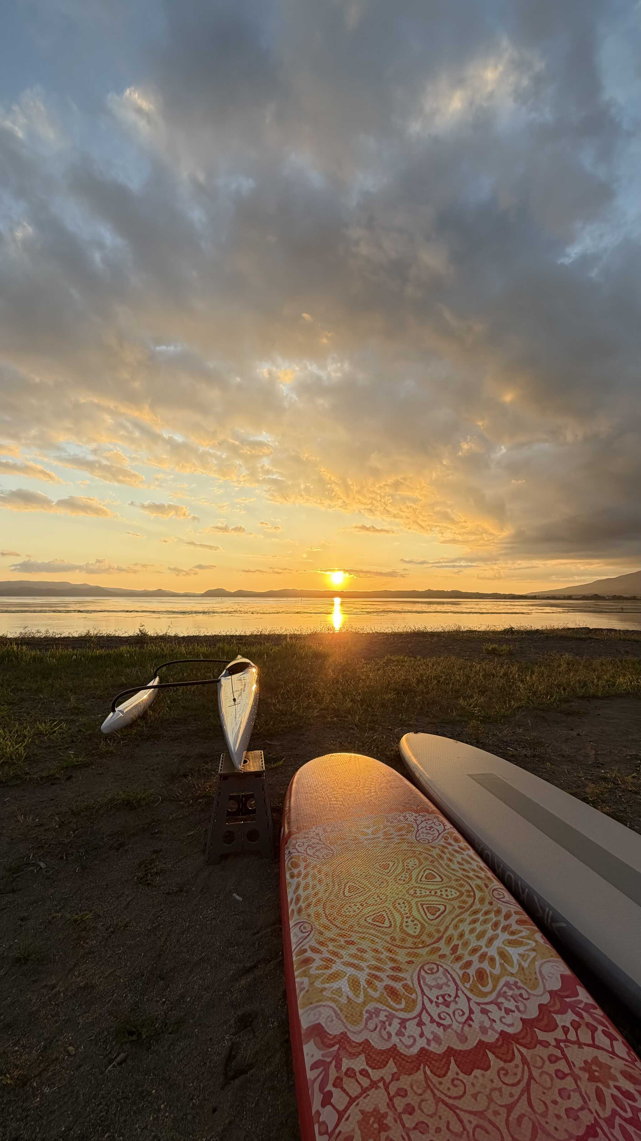 夕陽です。