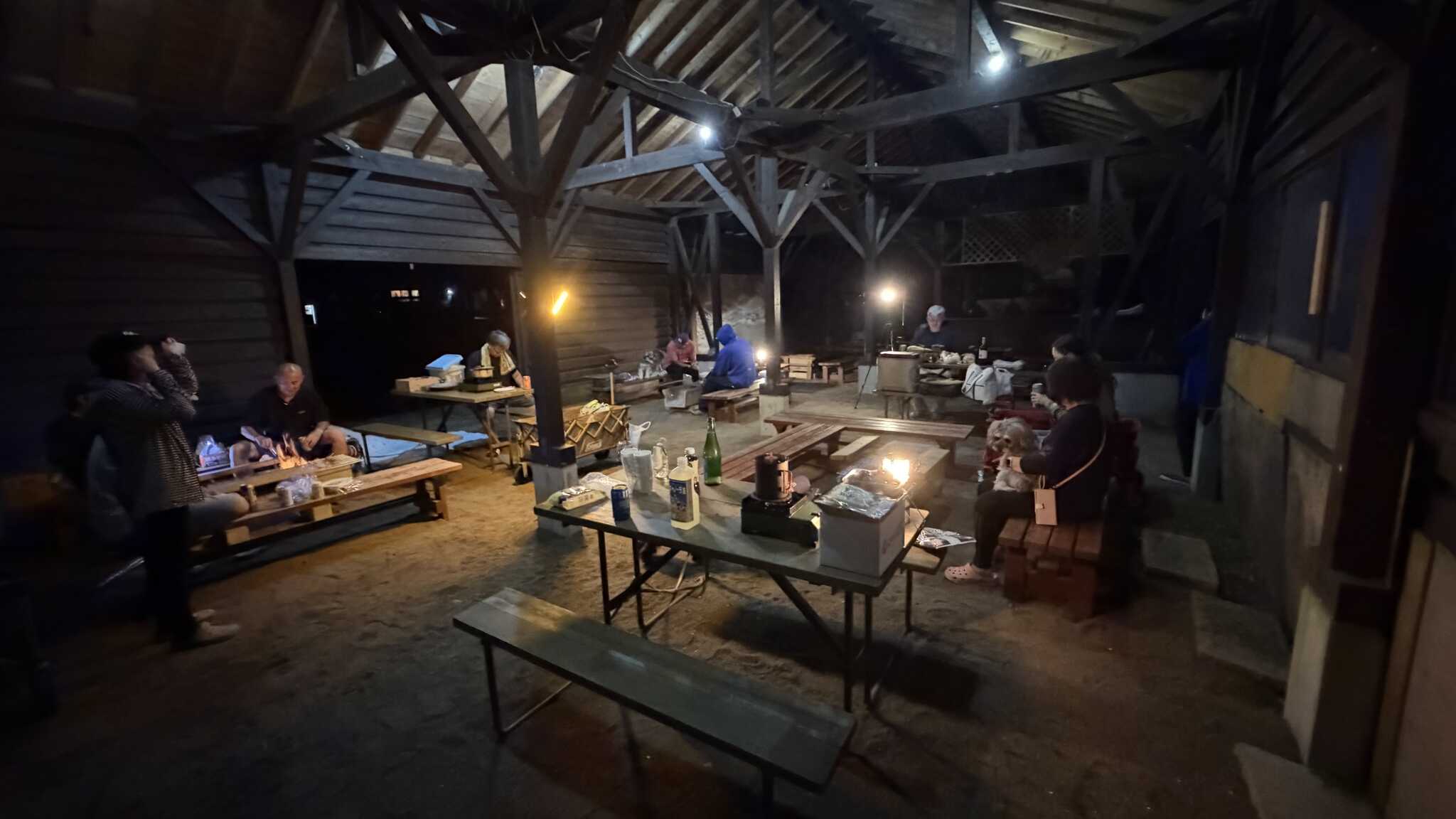 広い BBQハウスです。
