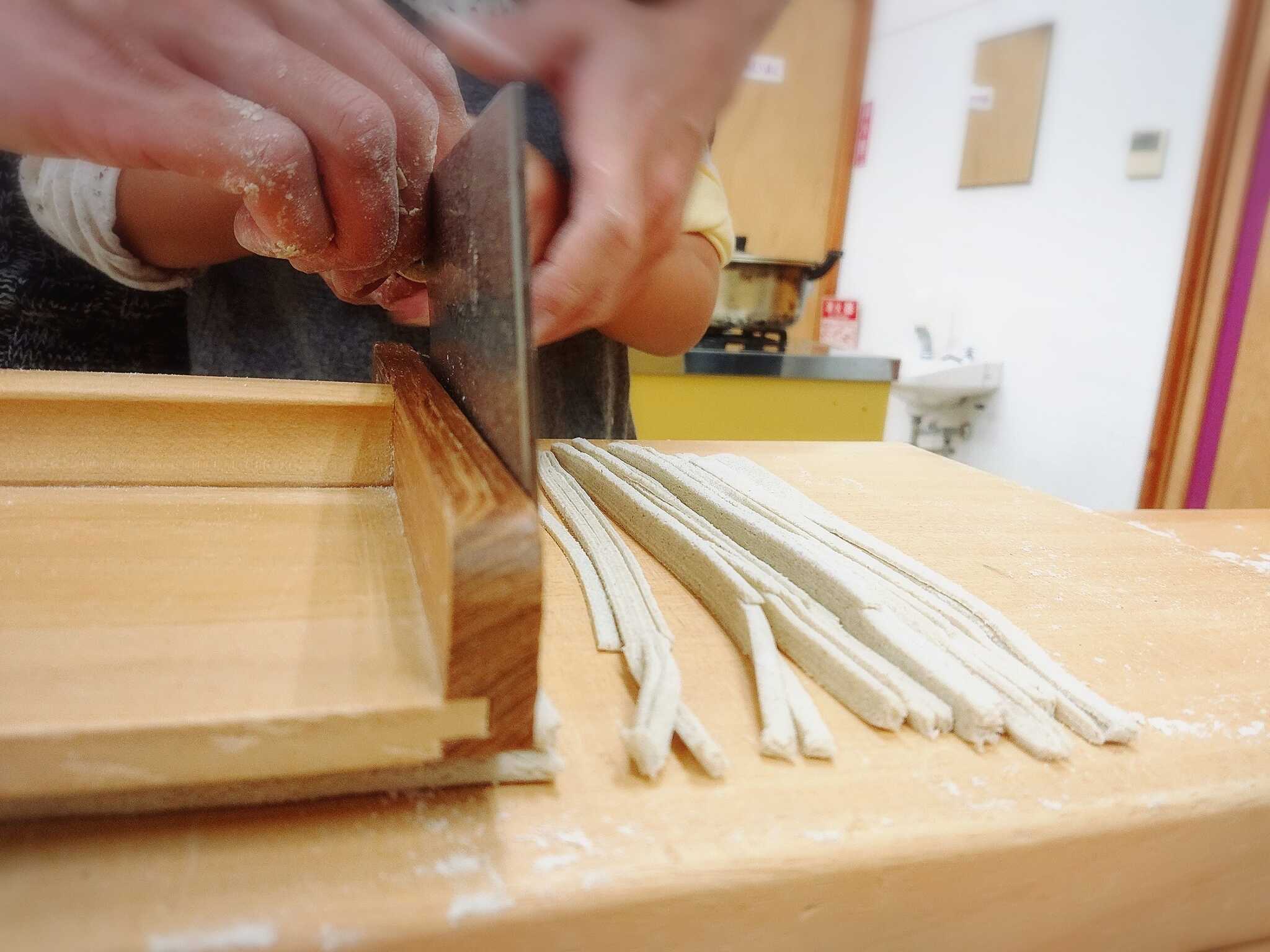 そばうち体験