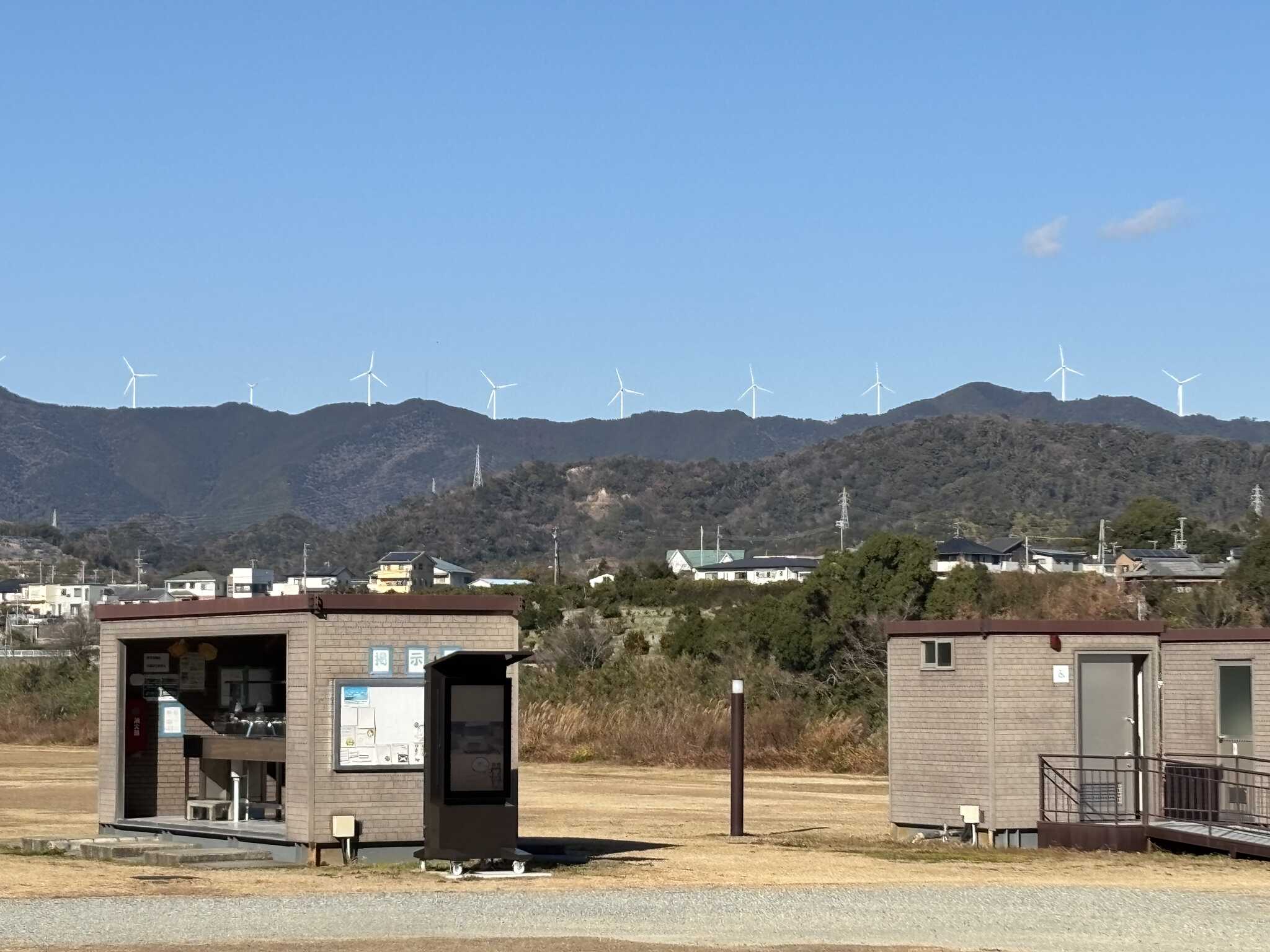 サイトからの景色