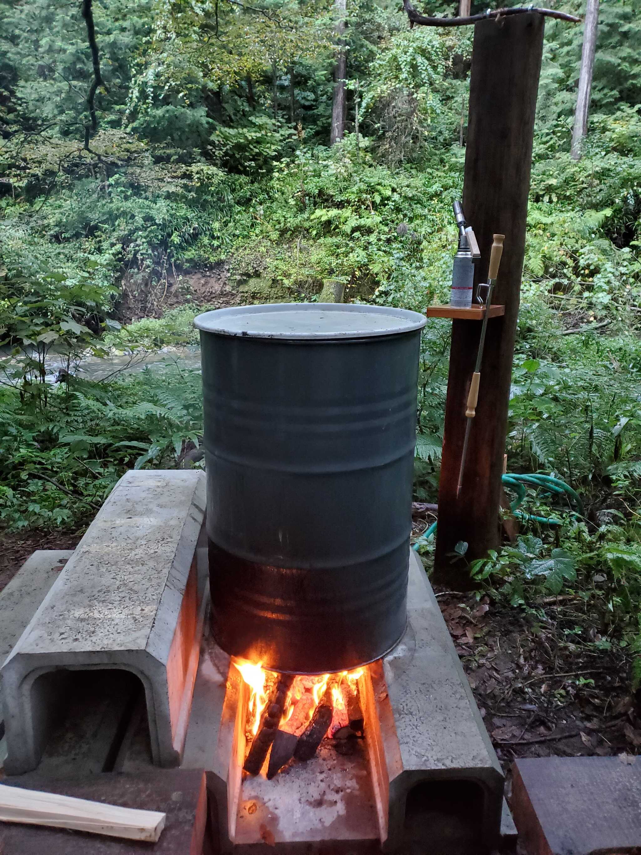 ドラム缶風呂