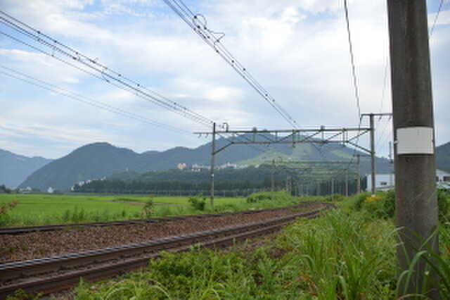 水田と鉄道
