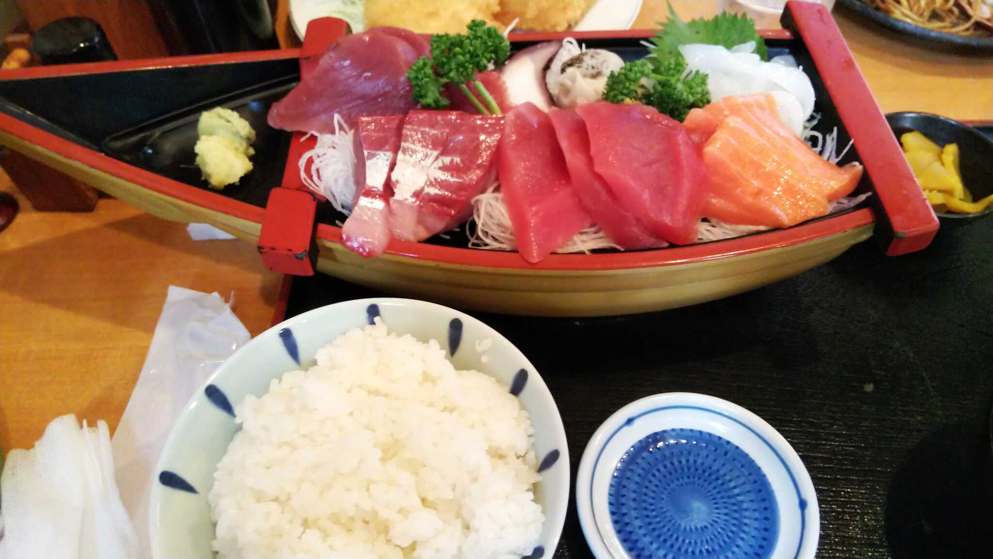 お刺身定食