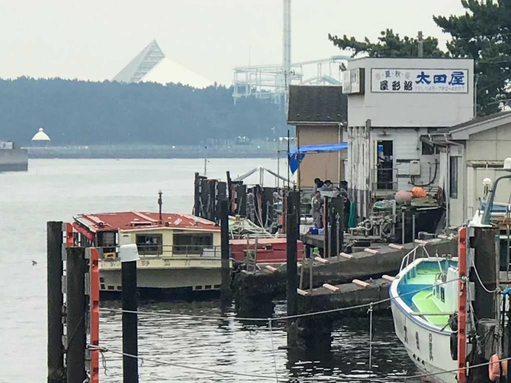 釣りバカでおなじみ太田屋がすぐそば