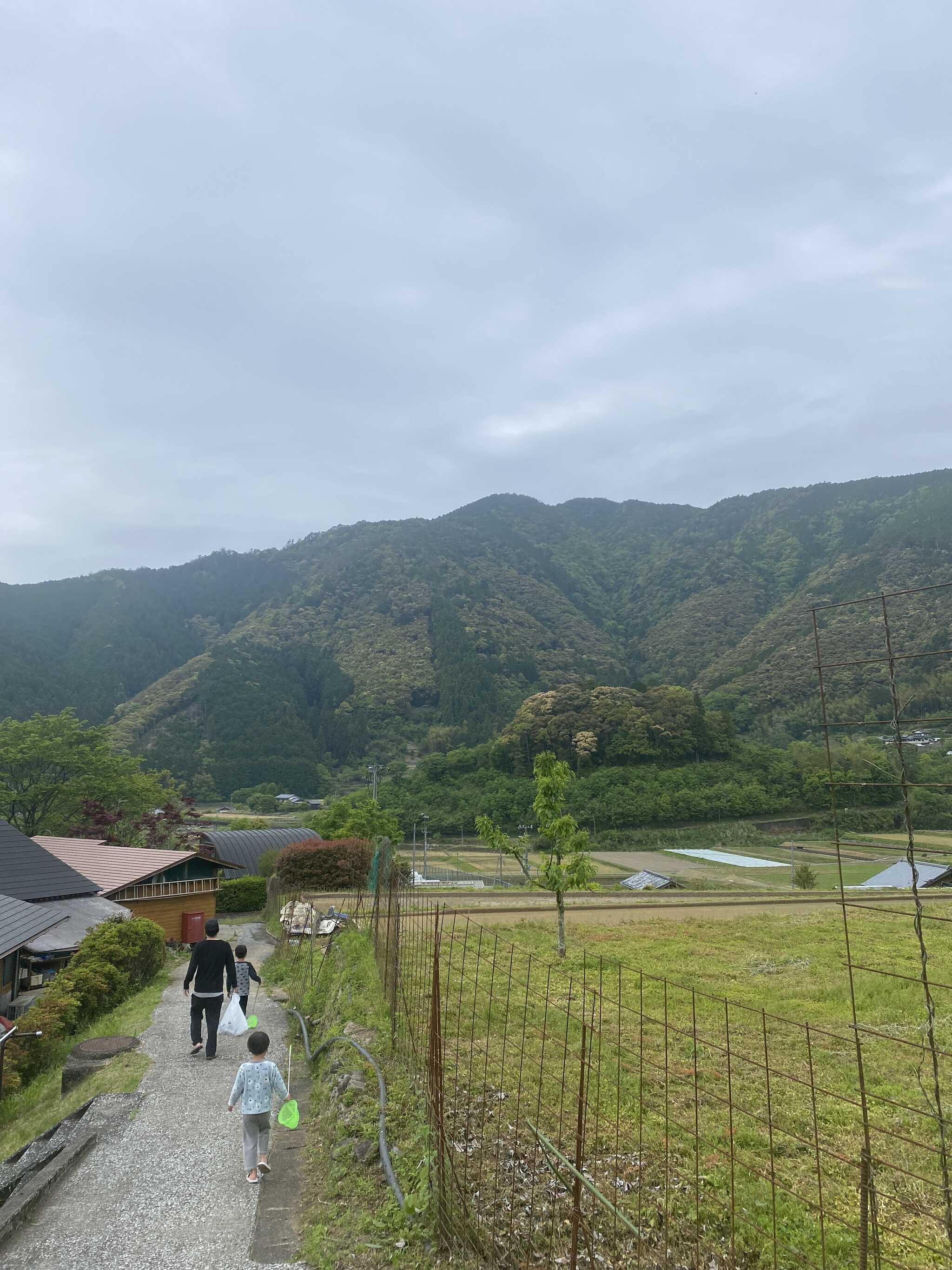 受付までの脇道