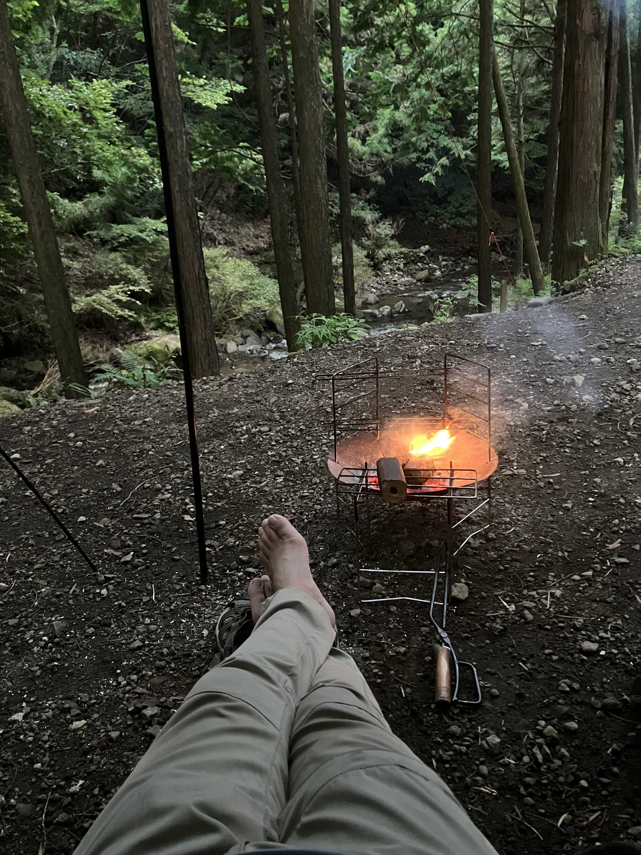 直火もできます