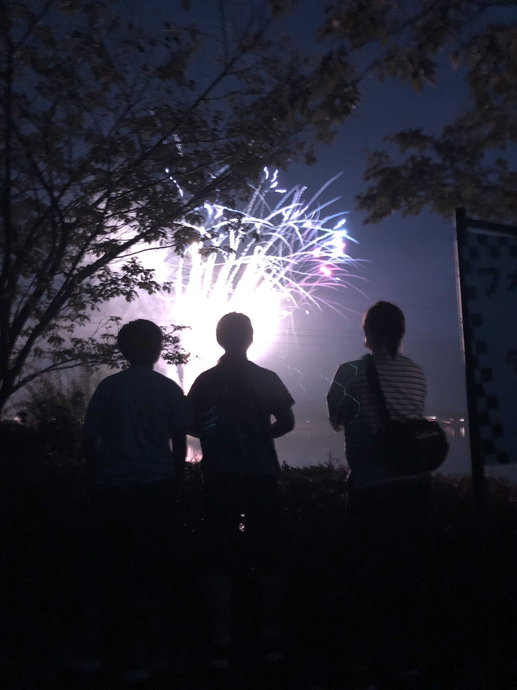 花火大会の様子