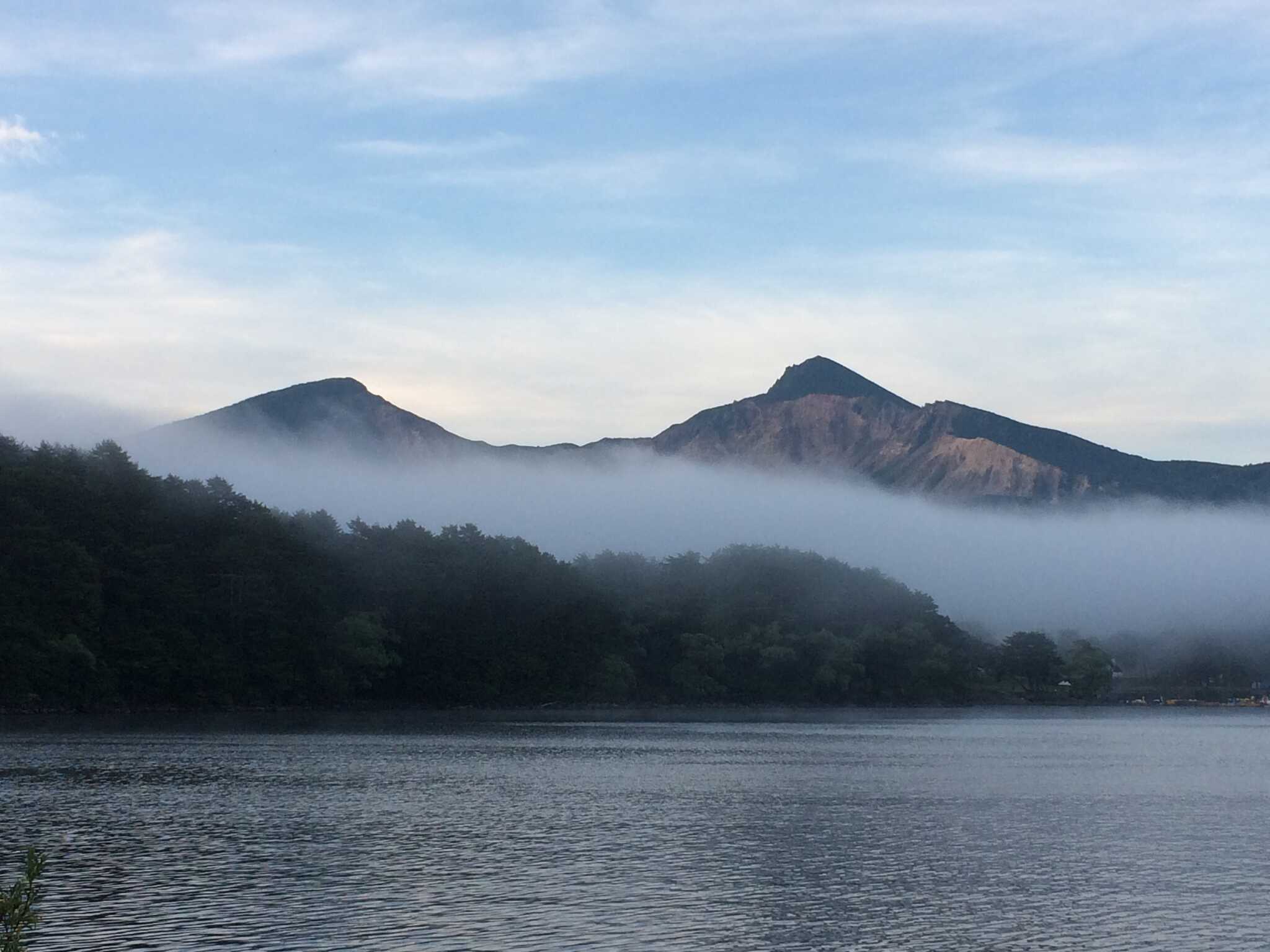 サイトからの磐梯山