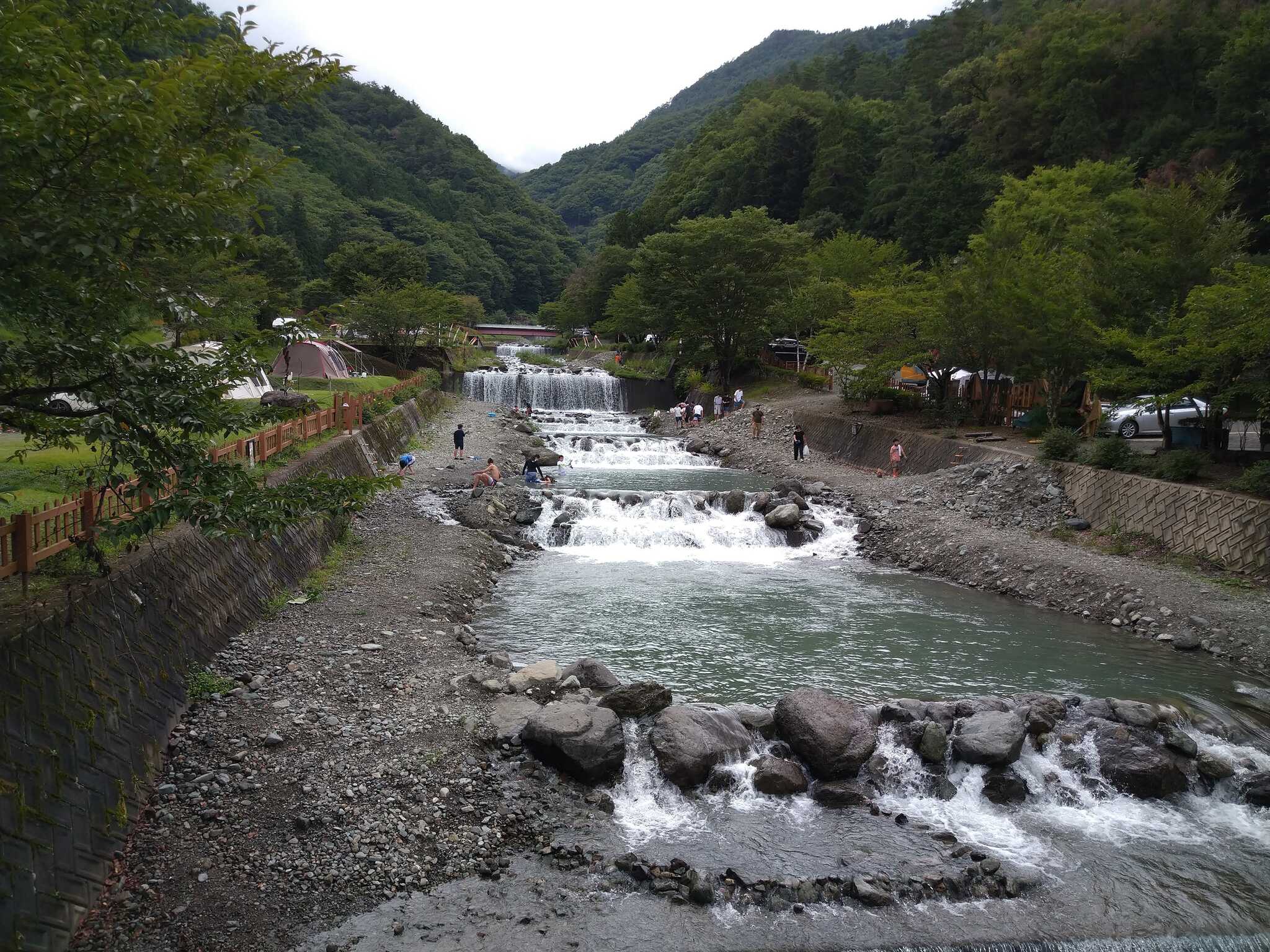 増水してます