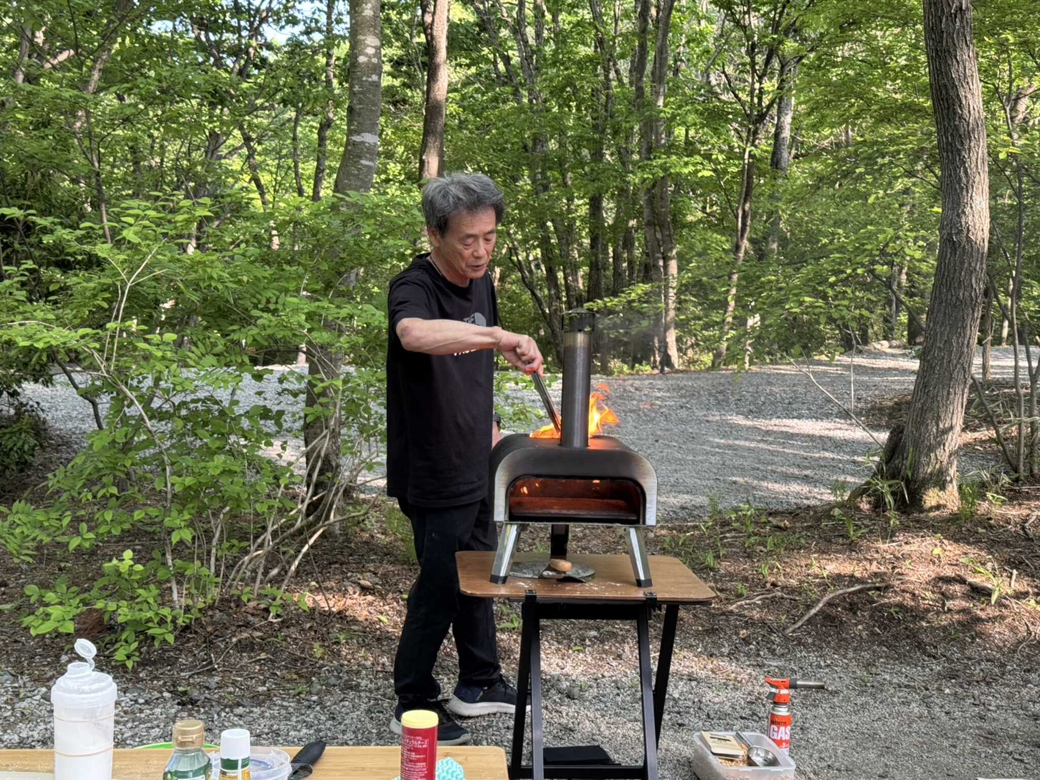 ピザ焼き