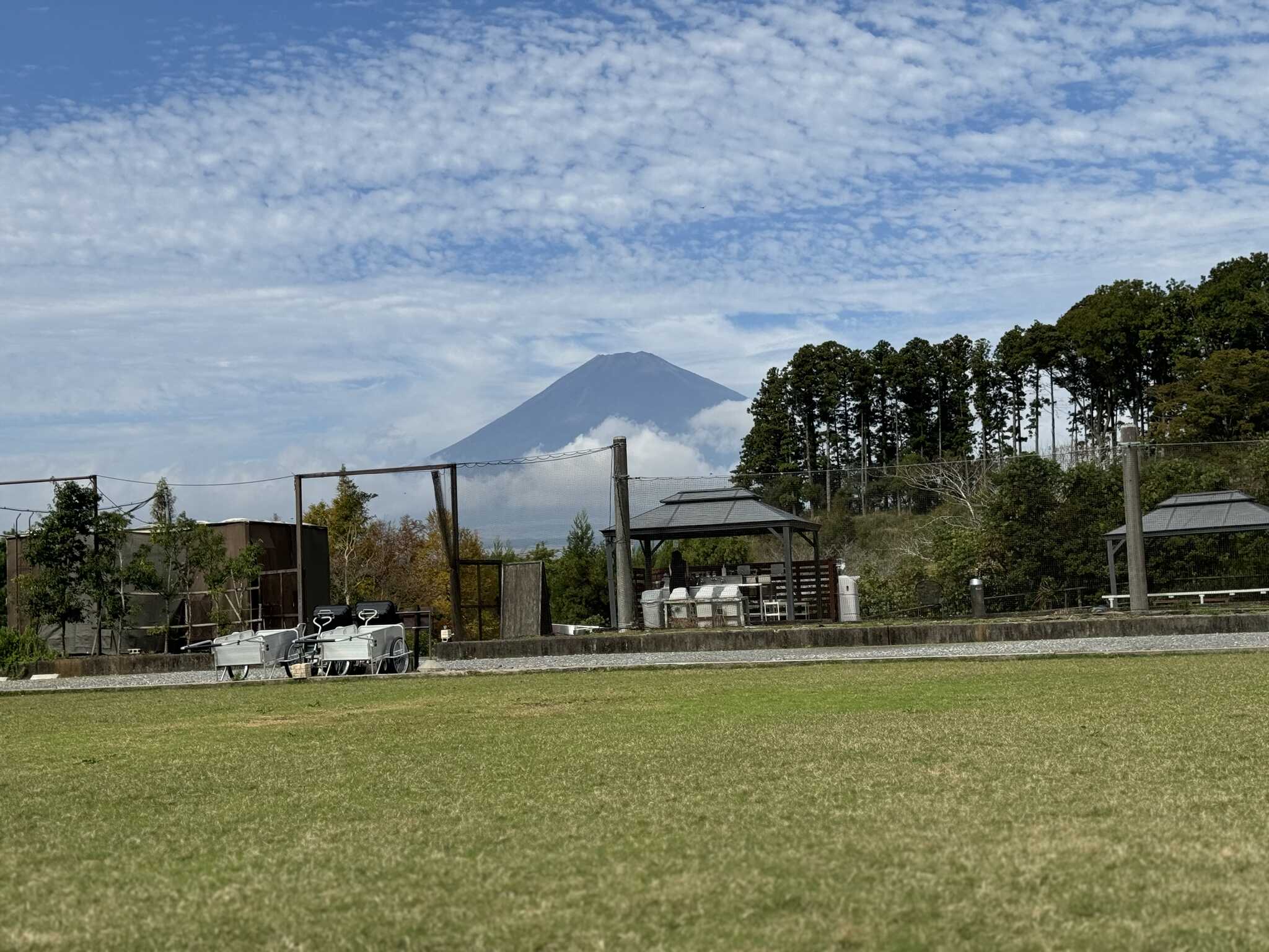 サイト内から見える富士山