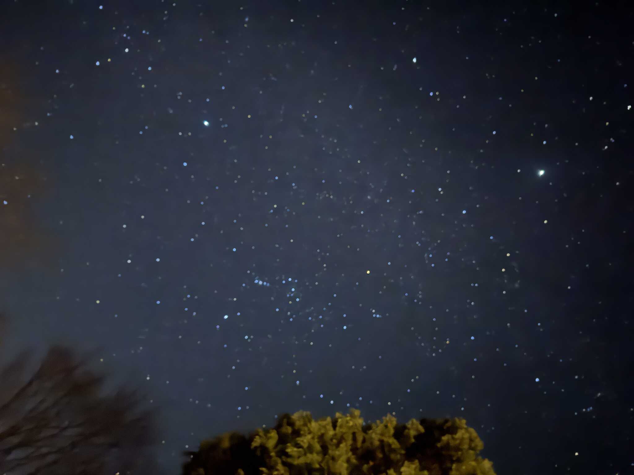 夜空が綺麗