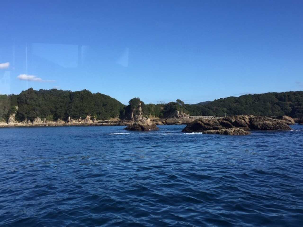グラスボートからみた景色