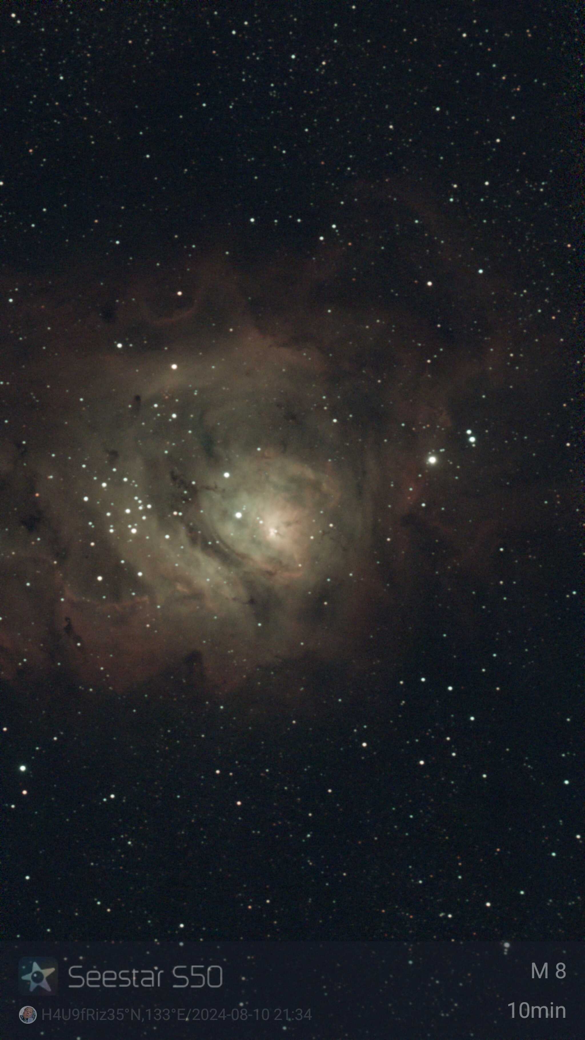 M8星雲です