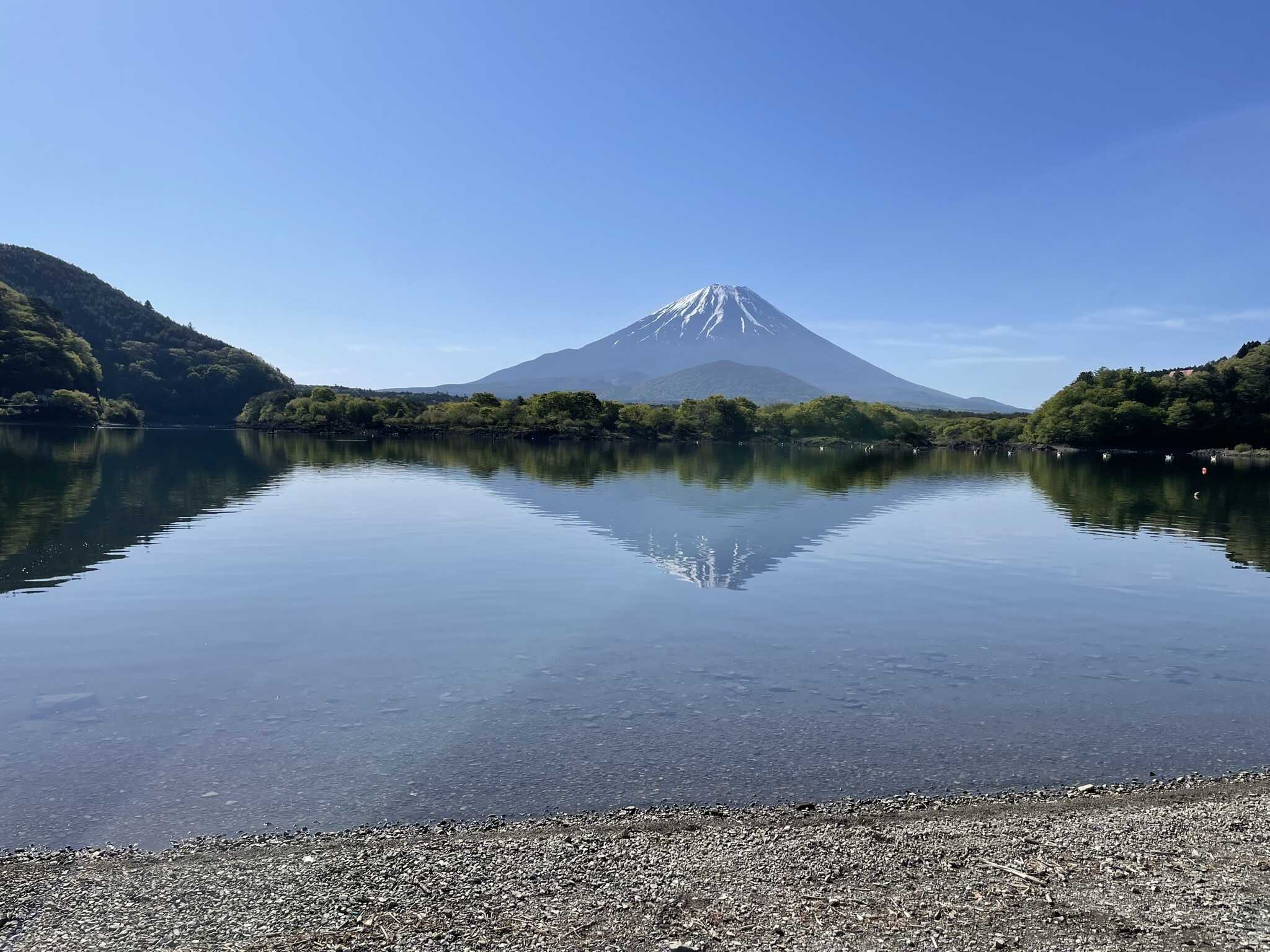 逆さ富士