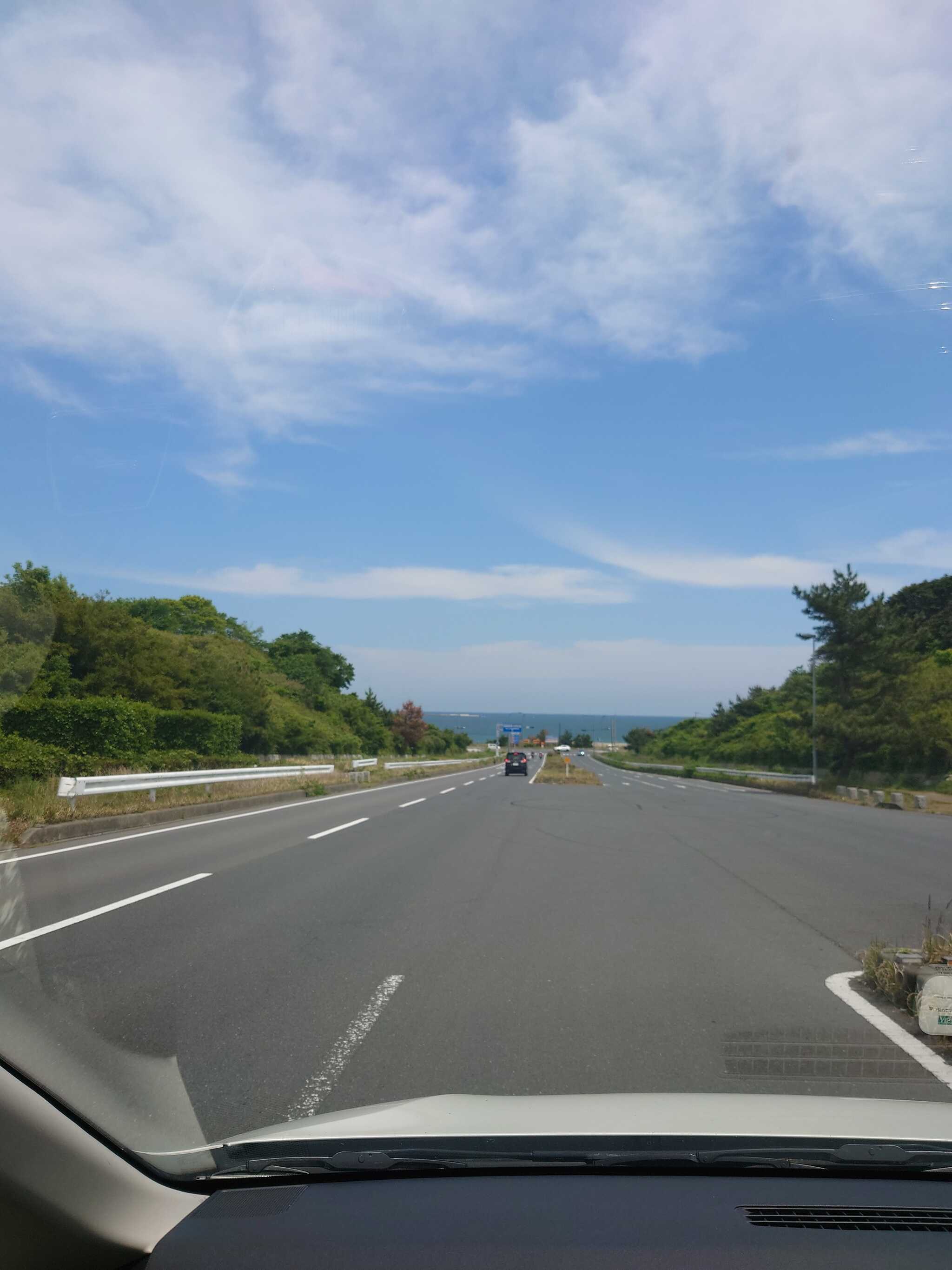 キャンプ場東側道路