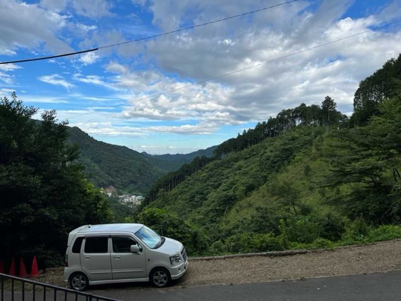サイトからの景色