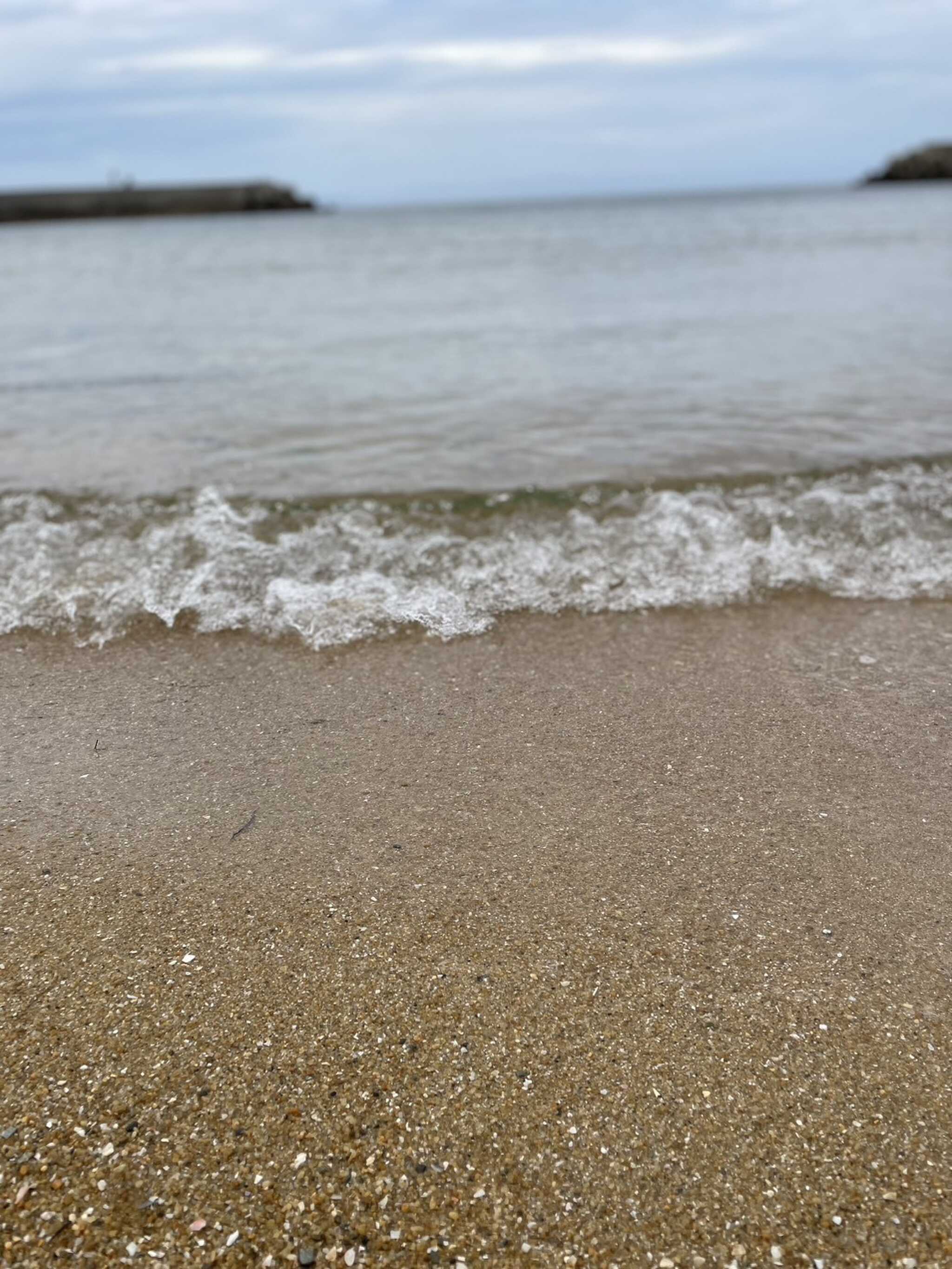 目の前が海
