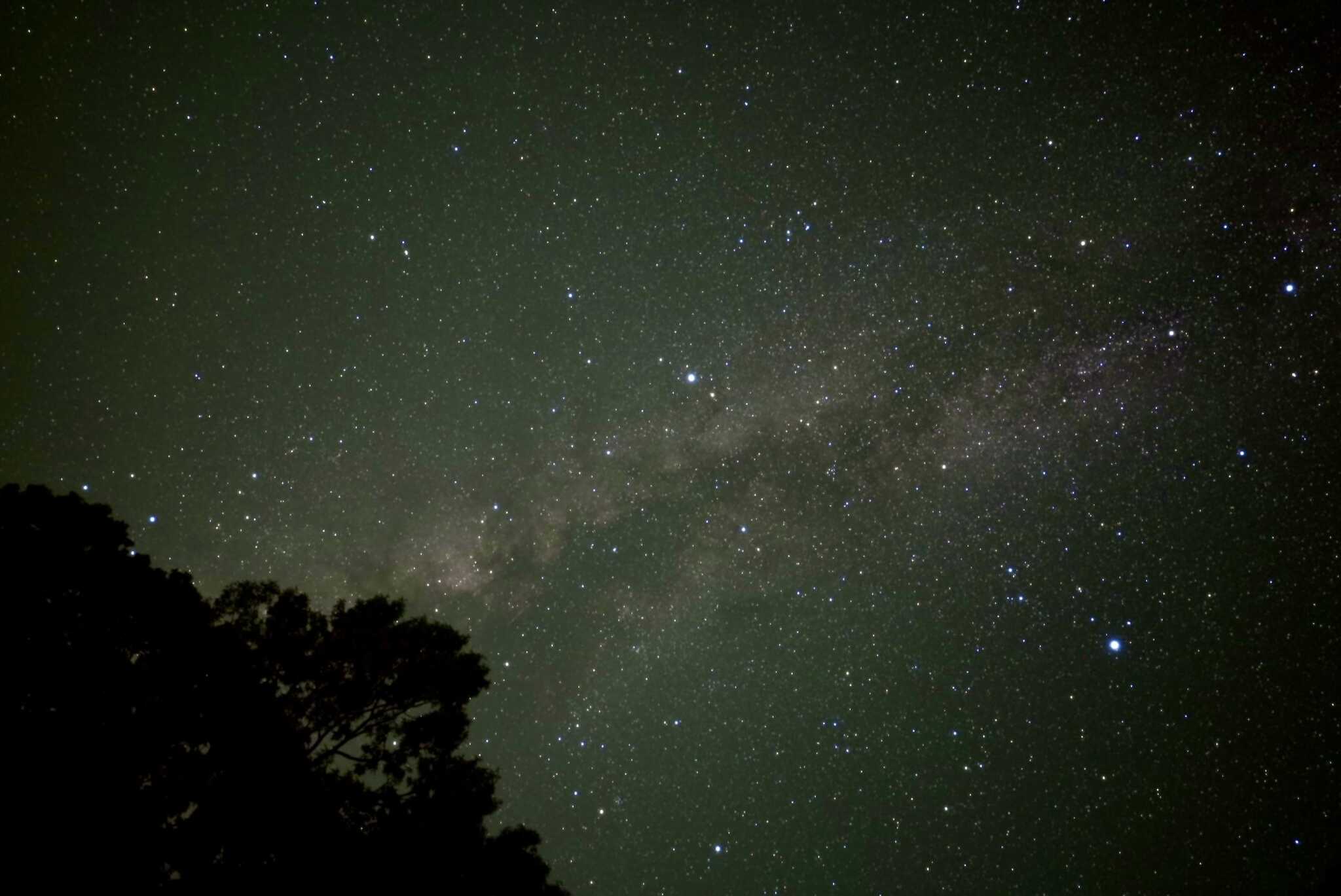満天の星空と天の川