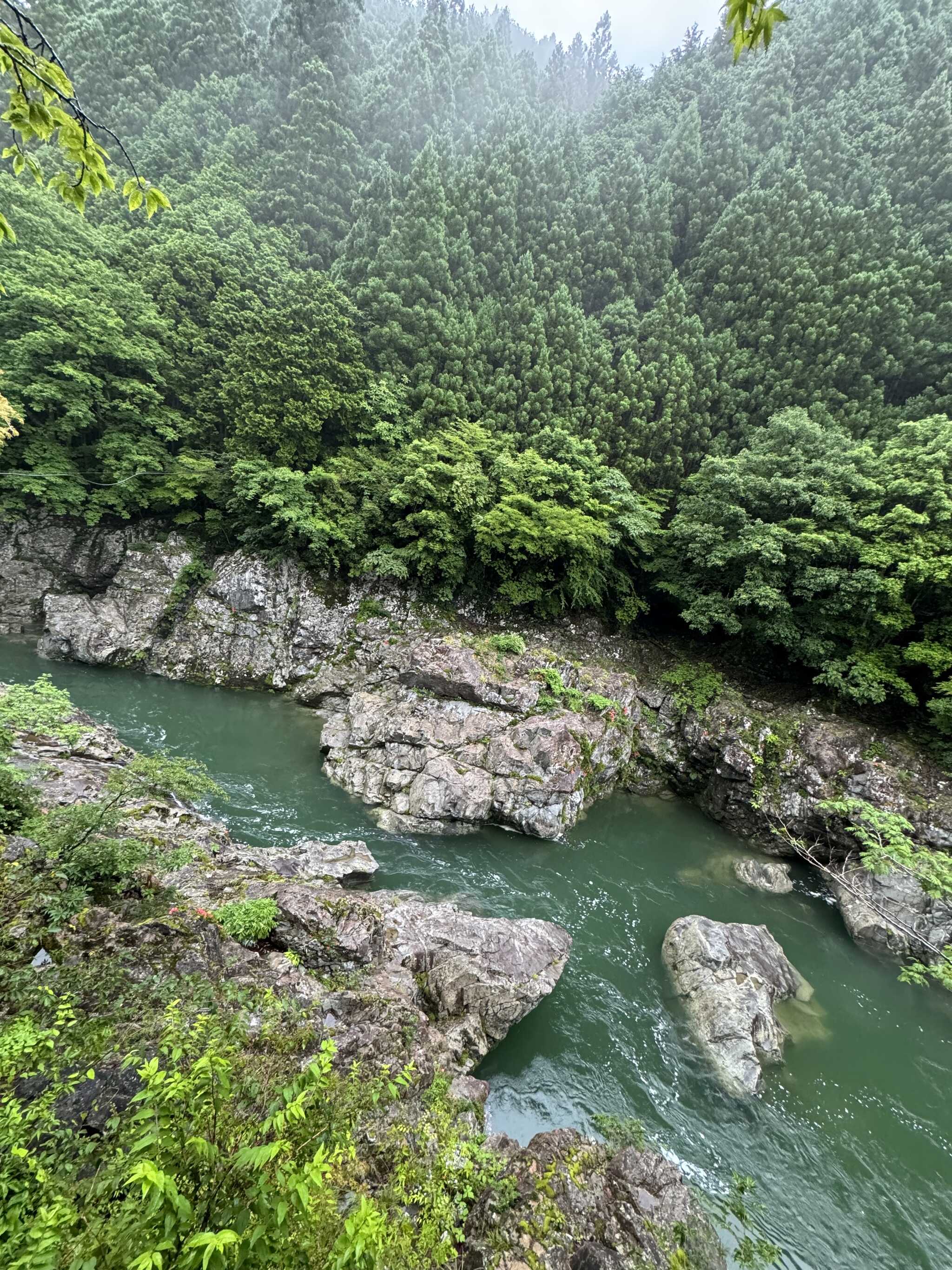 キャンプ場から見える景色下