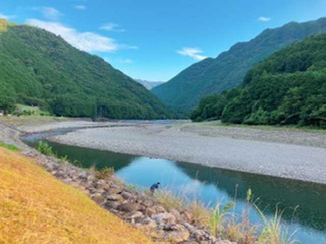 目の前の川2