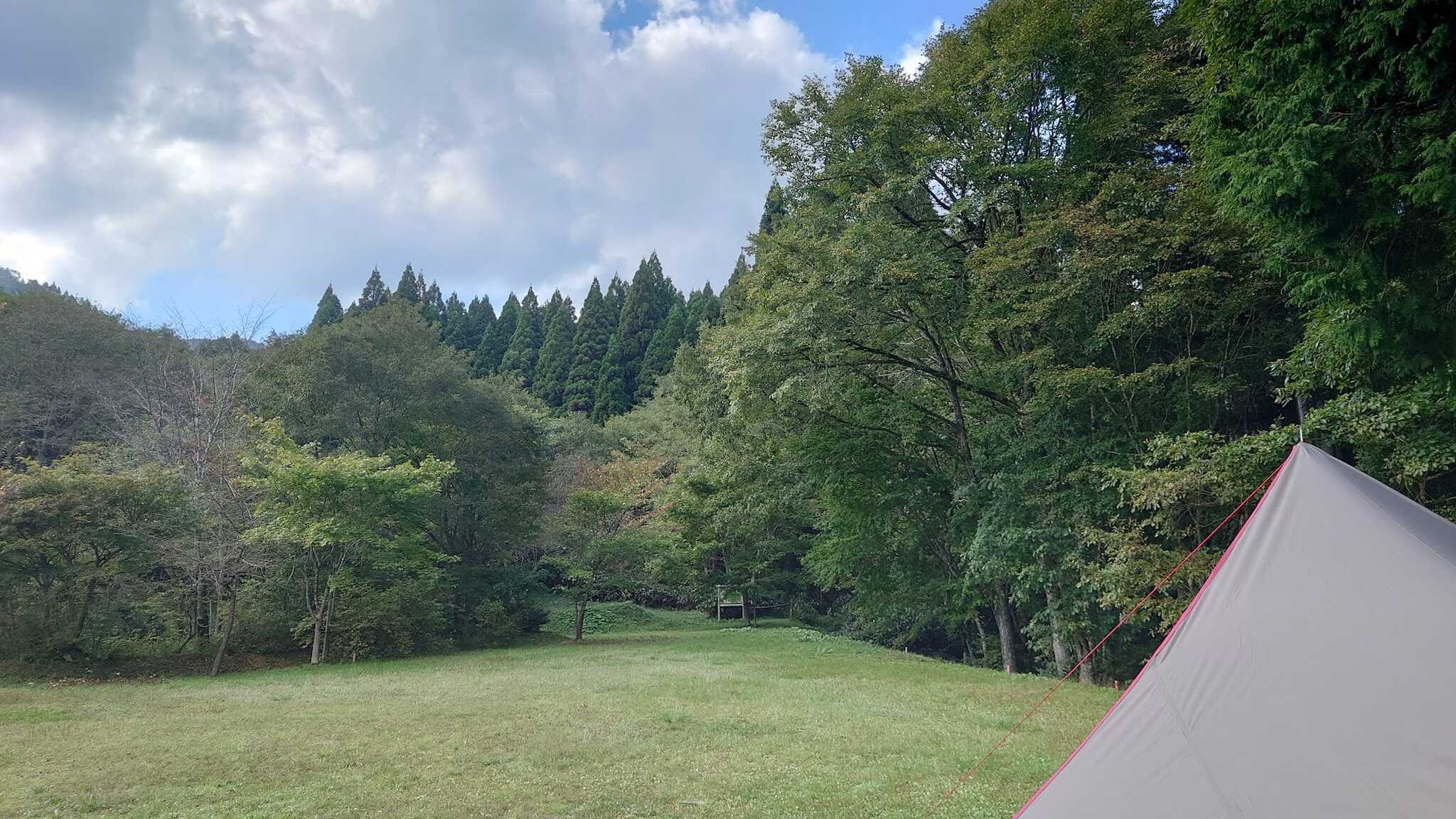 設営後の一枚