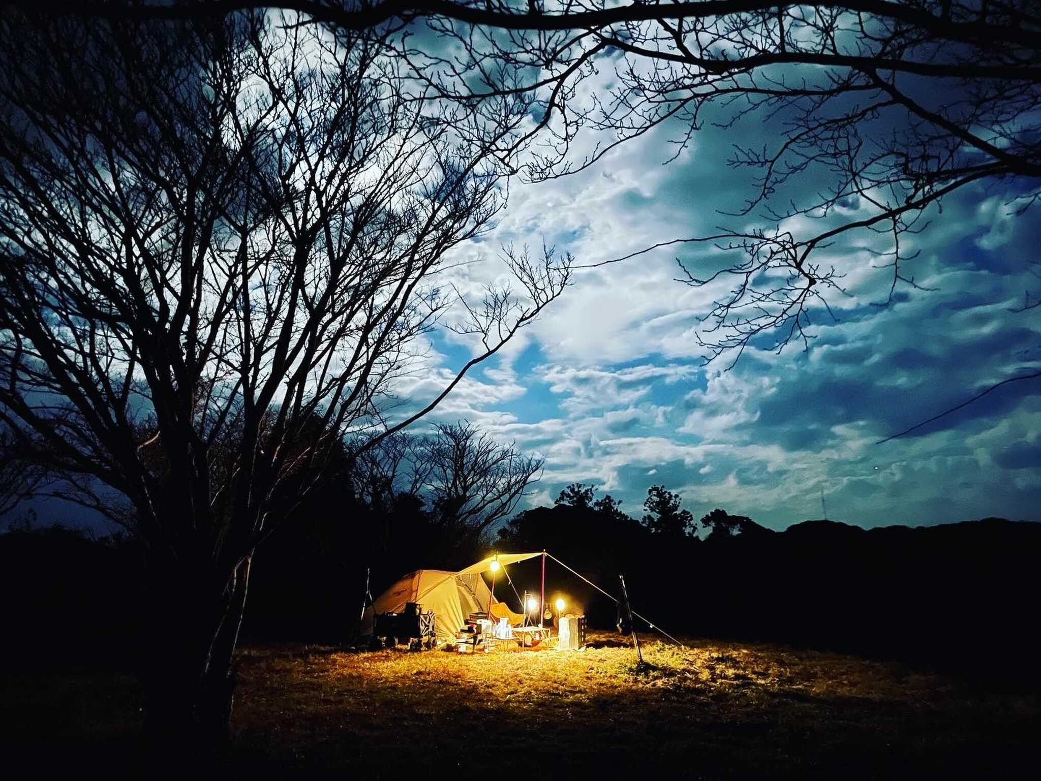 夜はとても静か