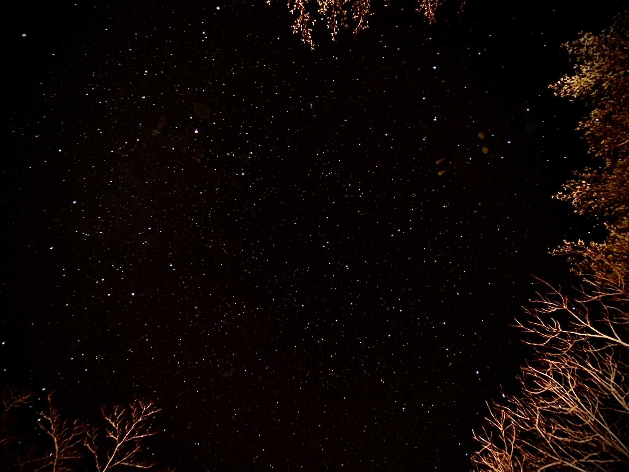 満天の星空
