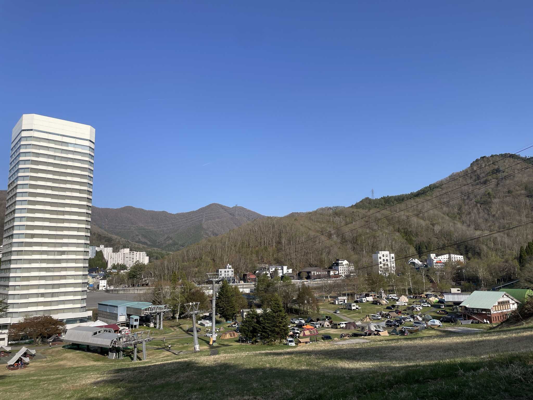 斜面からの景色