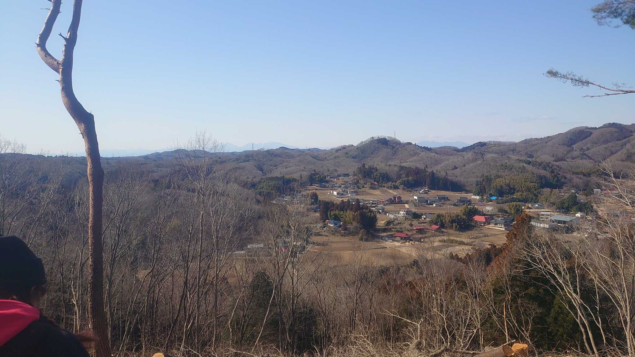 キャンプ場からの景色