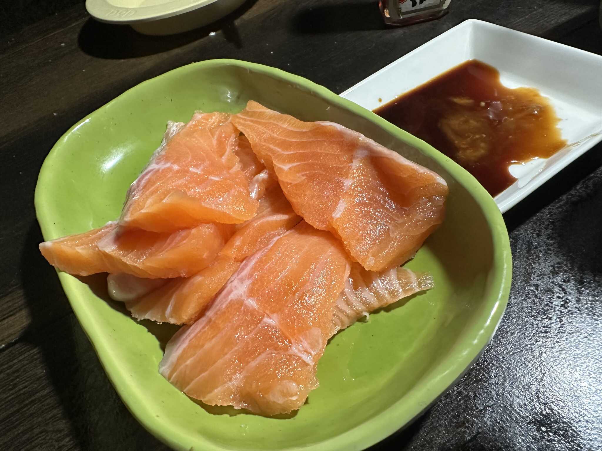 売店で買った信州サーモンが美味しかった