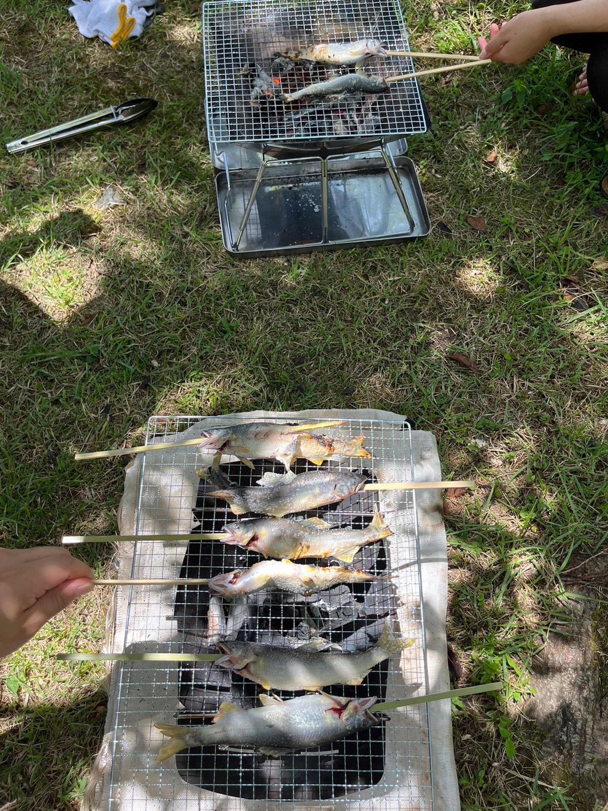 サイトで焼きました。