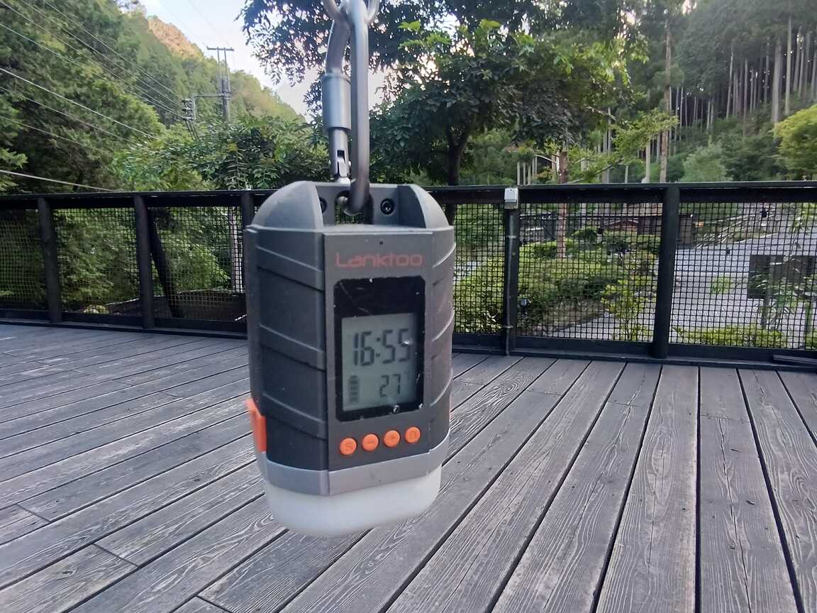 8月初旬。夕方の気温