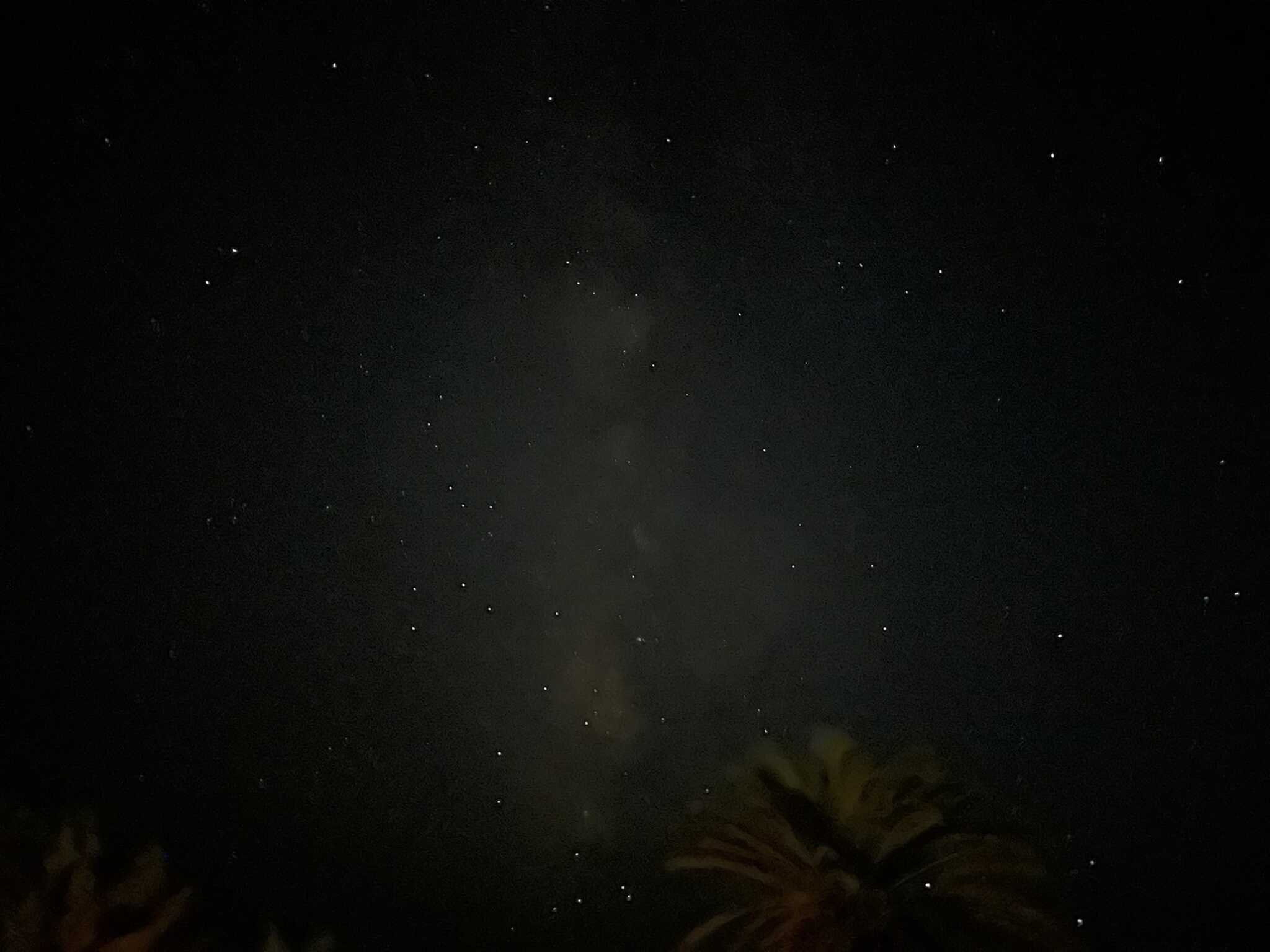 満点の星空