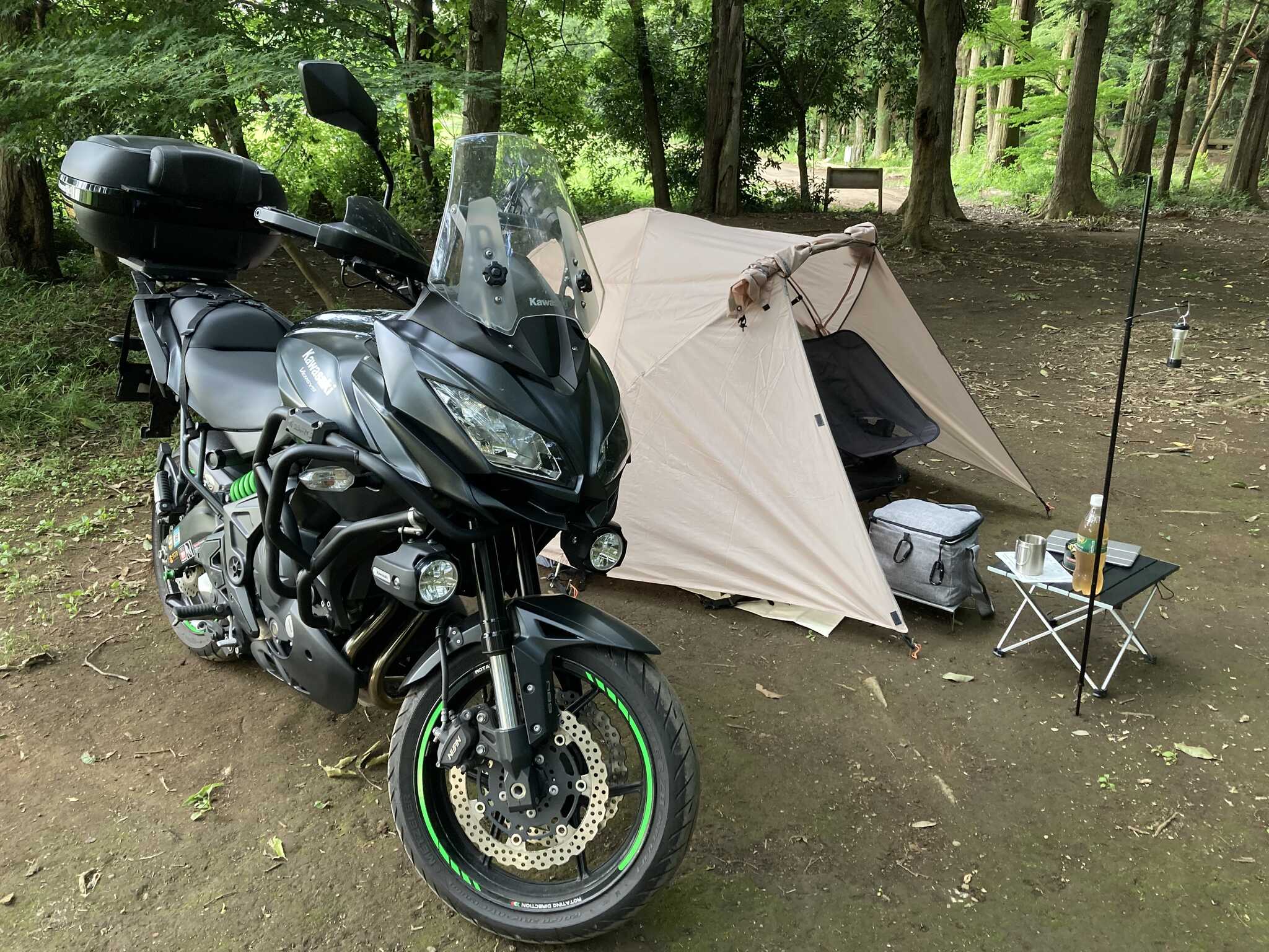 愛車と共に