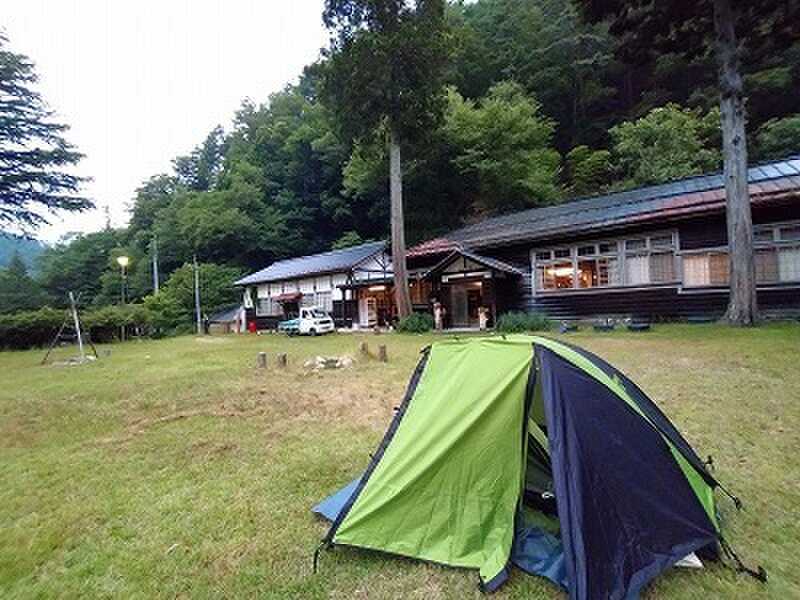 管理棟前広場