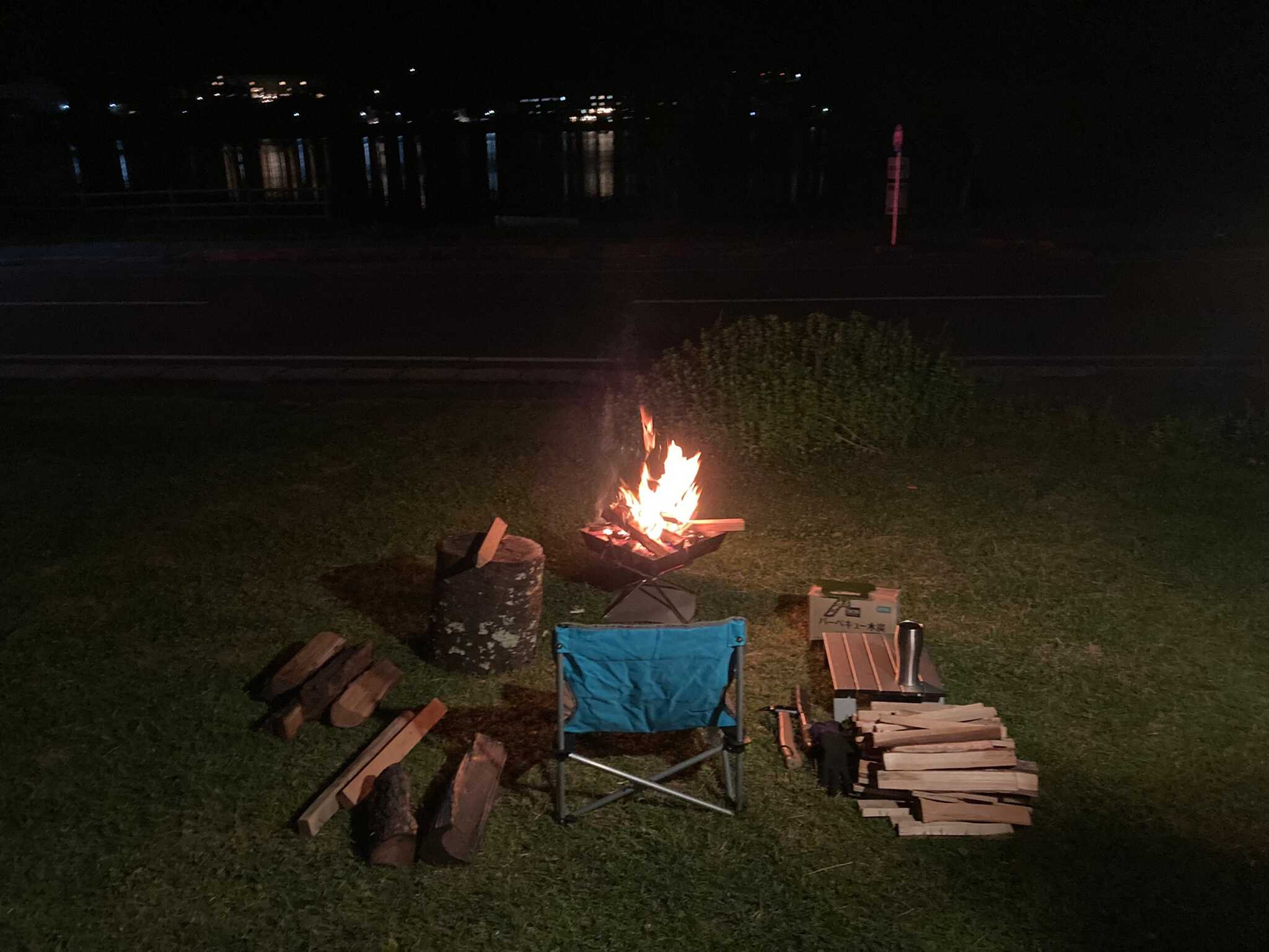 夜は周りの静かで最高です!