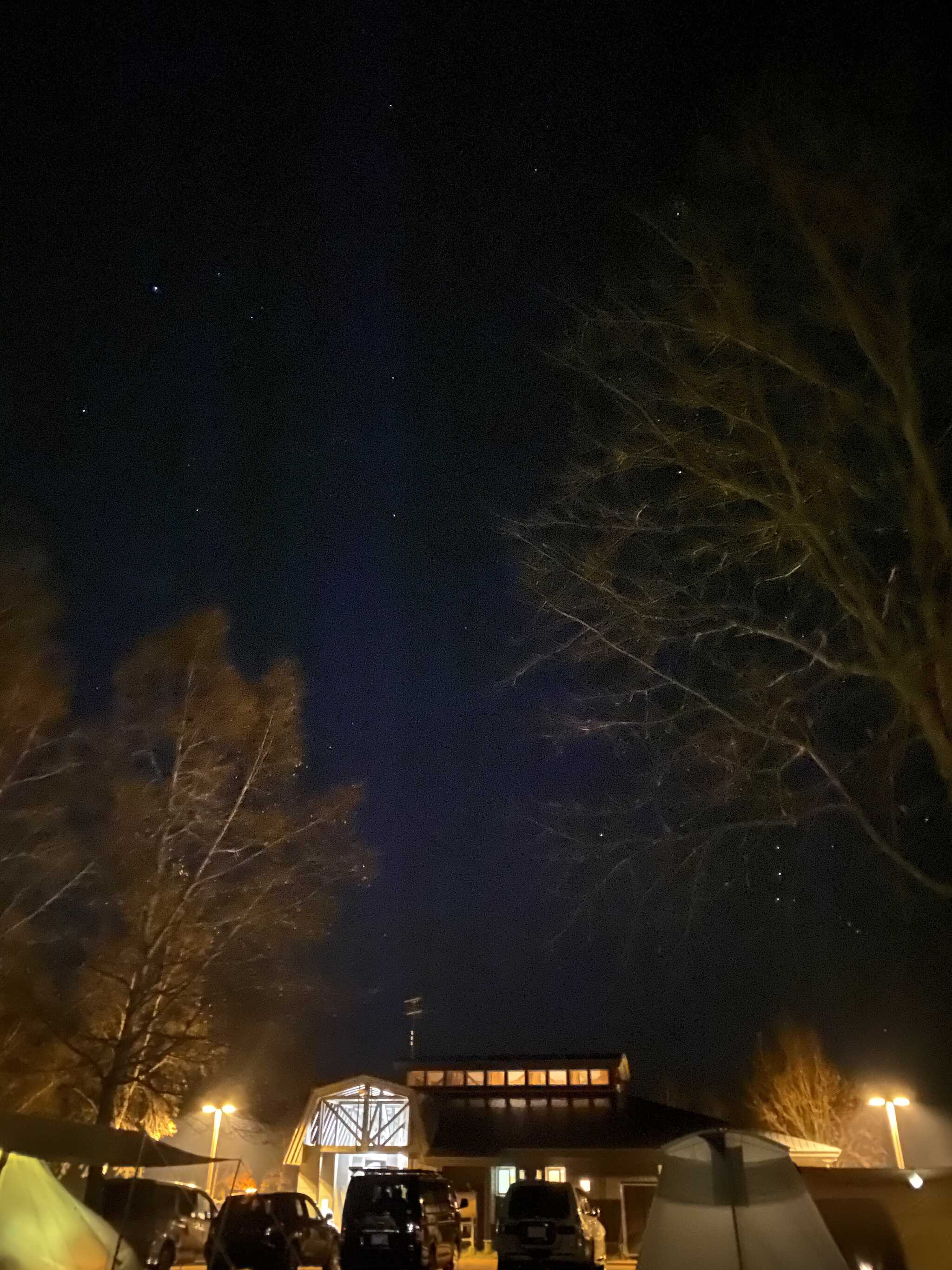 木に囲まれている為、夜は気持ちよく寝れました