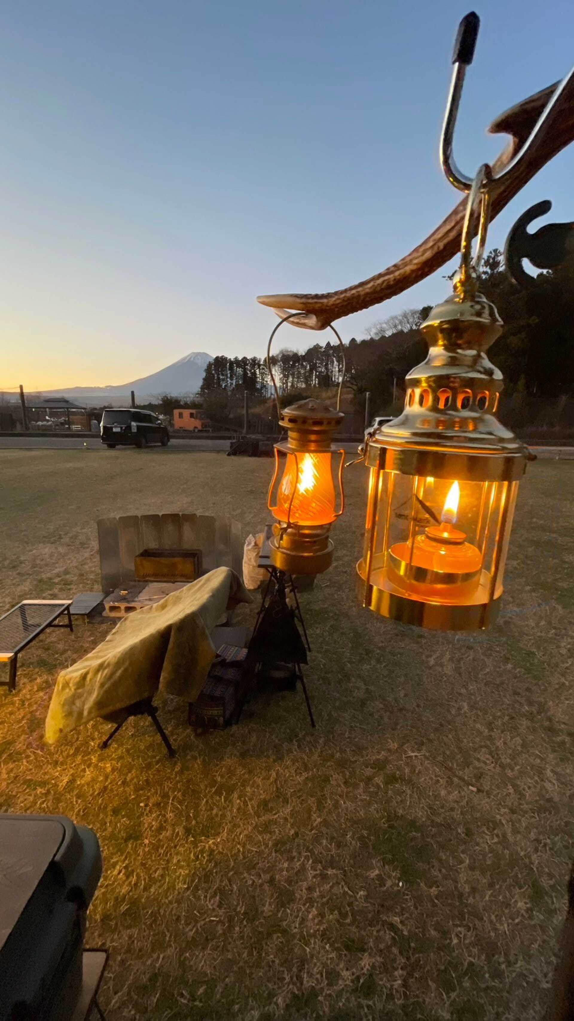 サイトからの富士山