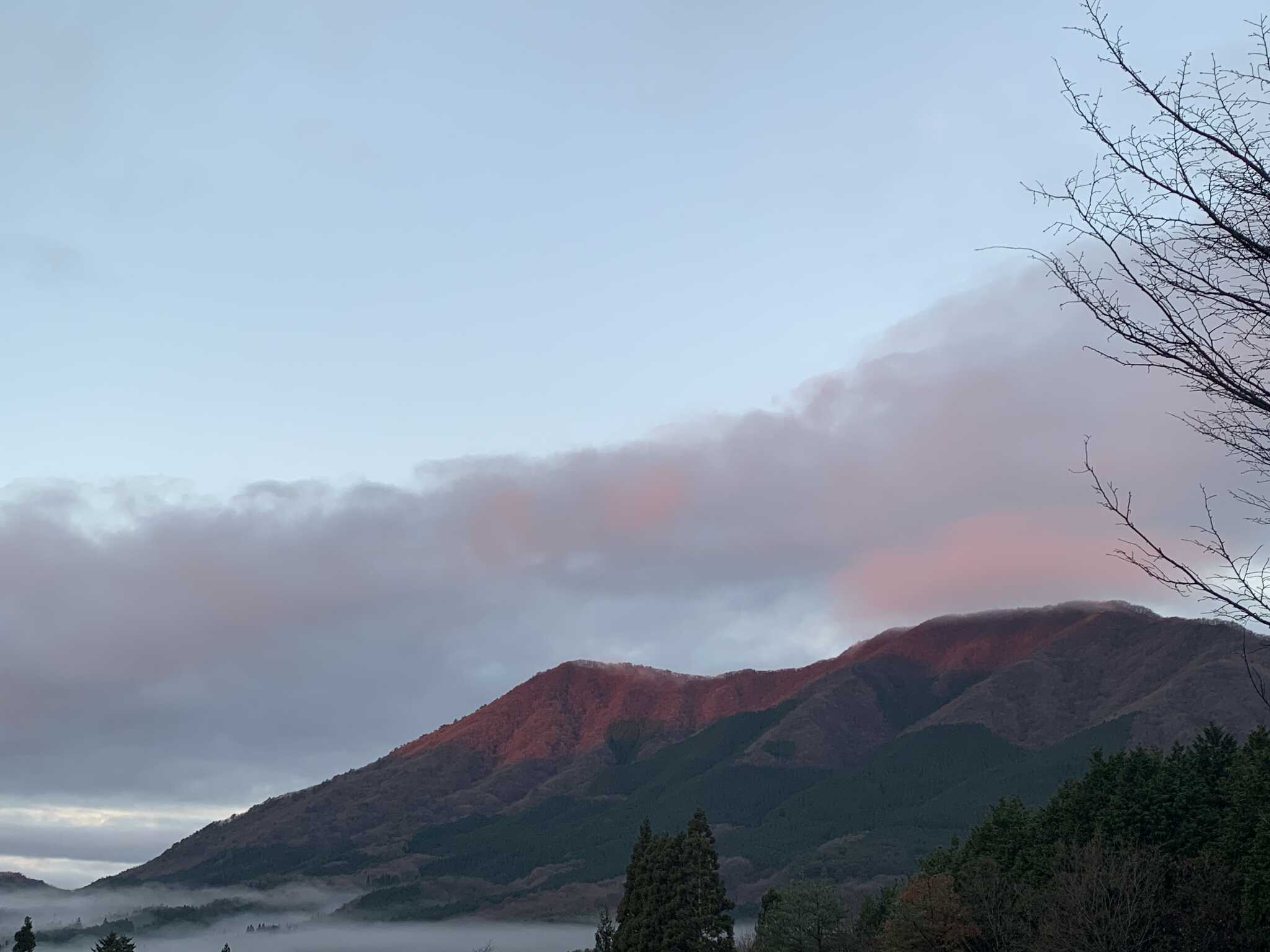 朝の雲海