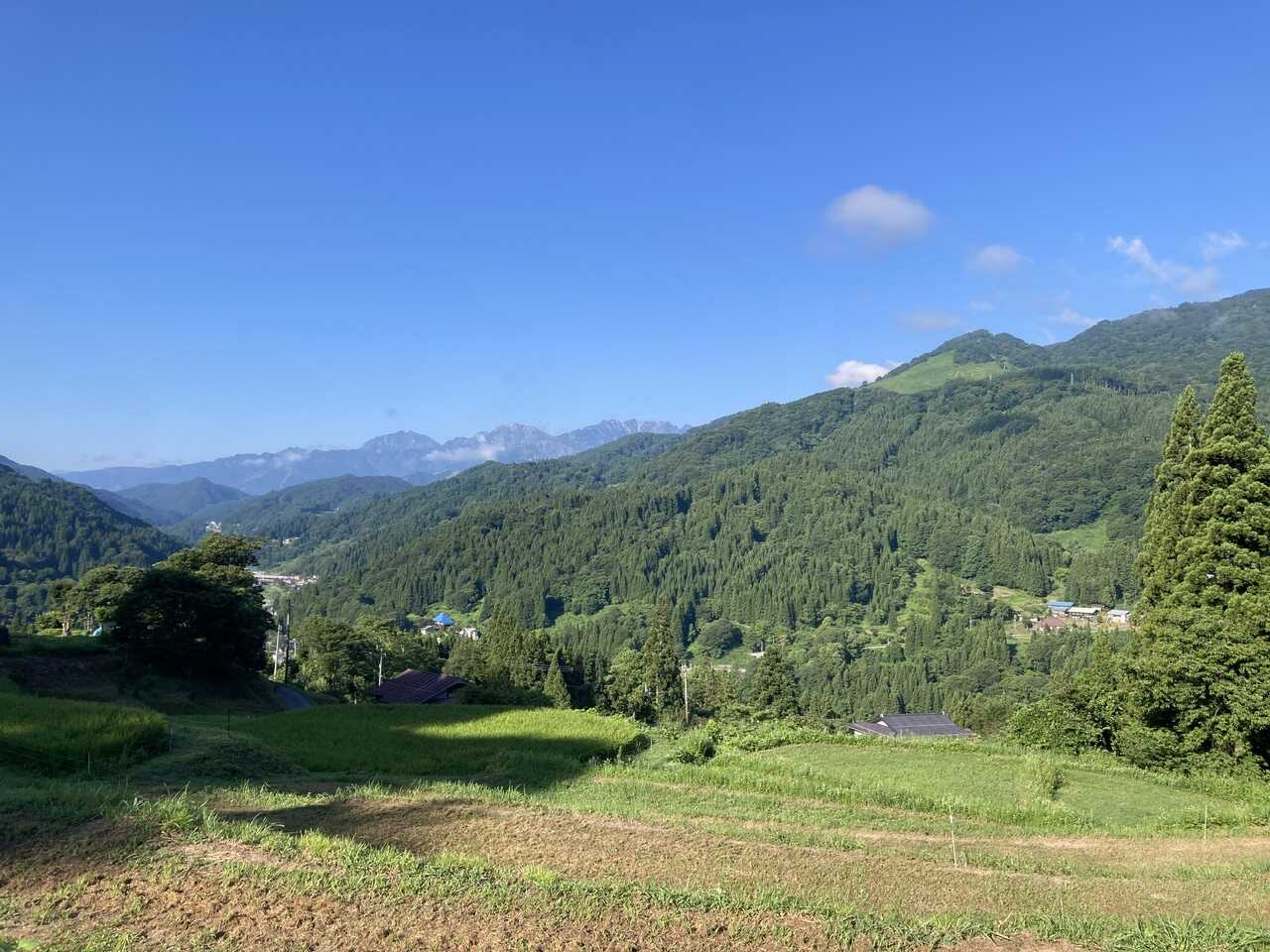 五竜岳、鹿島槍ヶ岳が見えます!