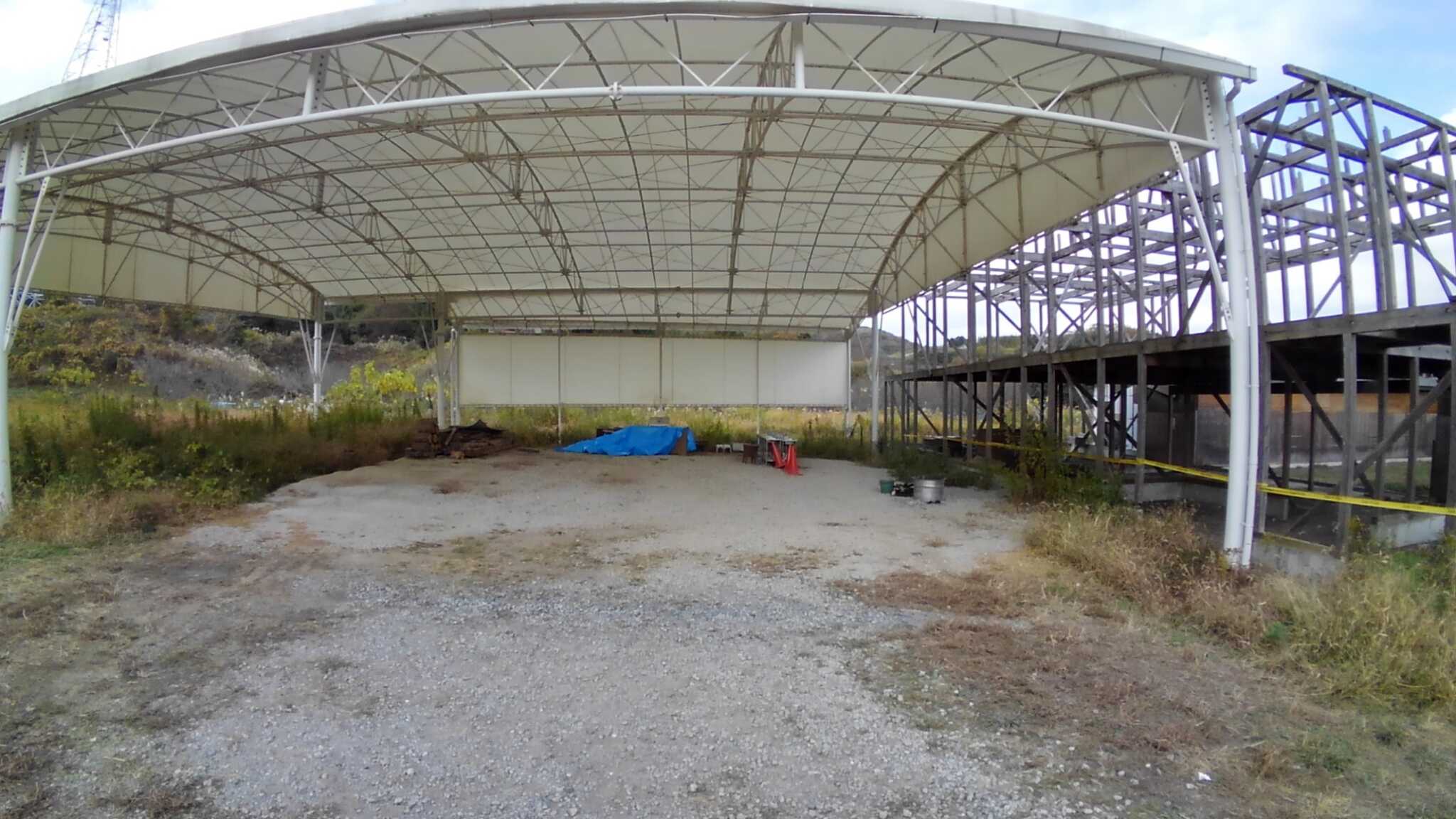広い水場