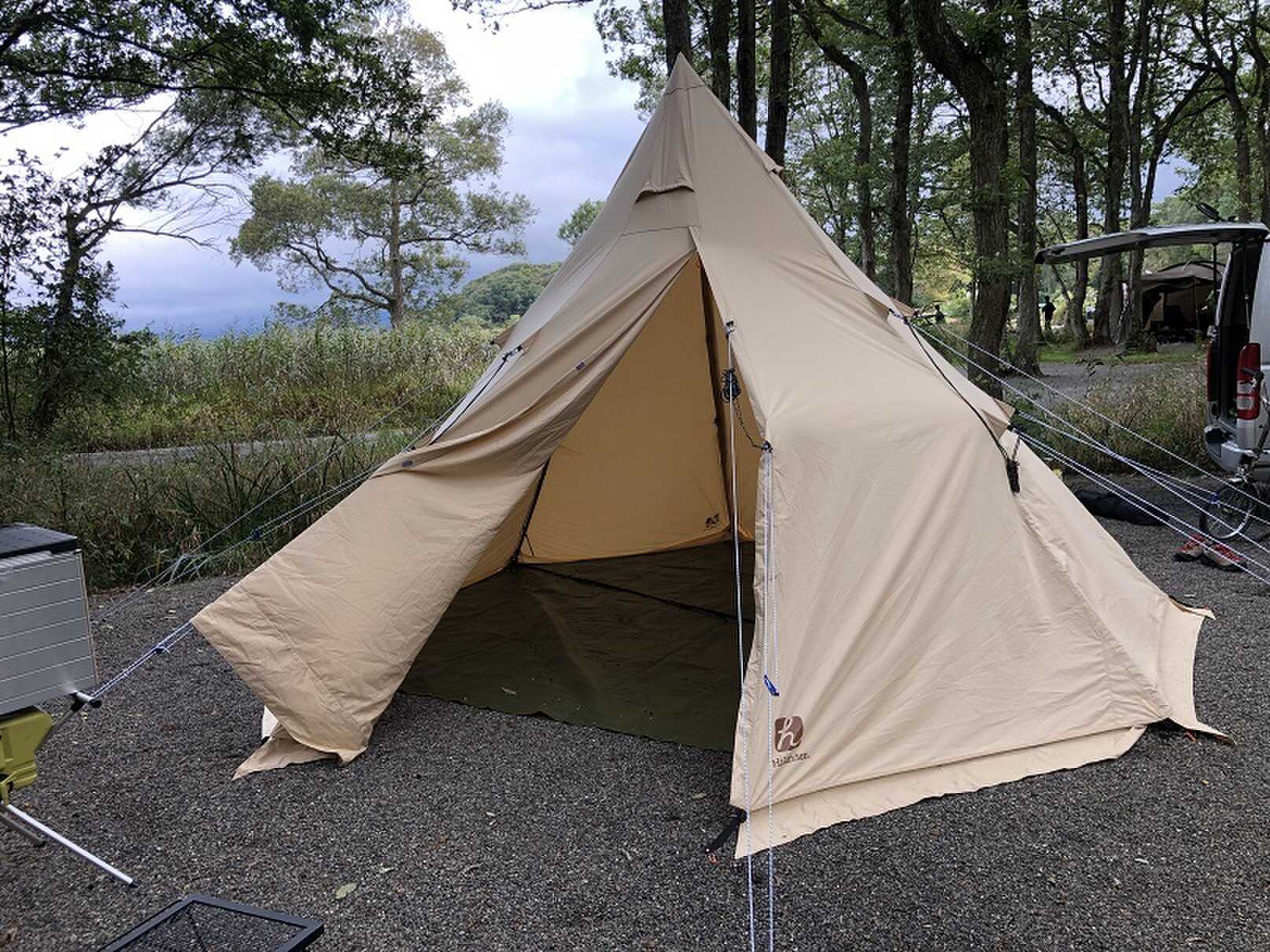 水辺から少し離れた場所を利用