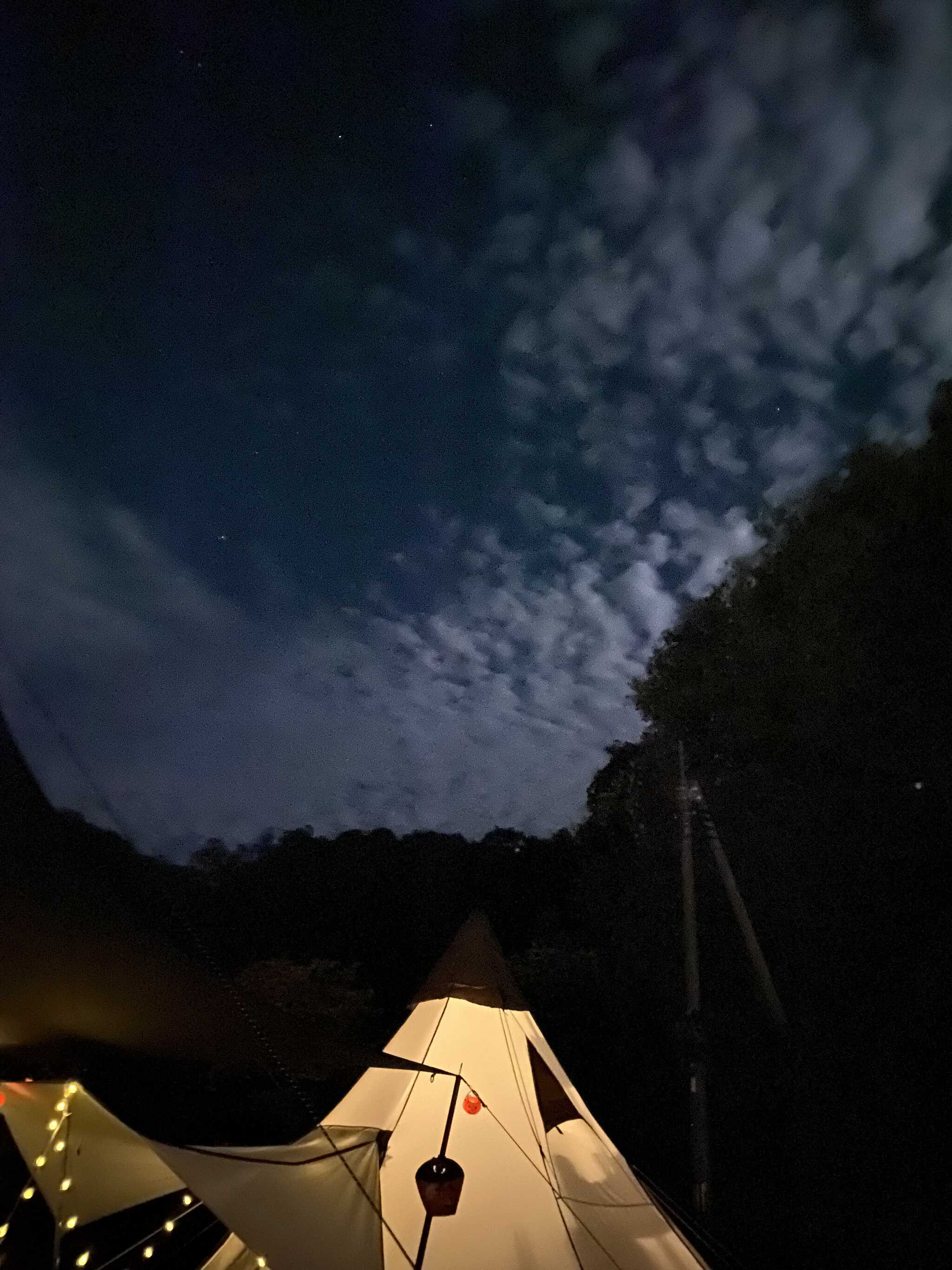 夜の空