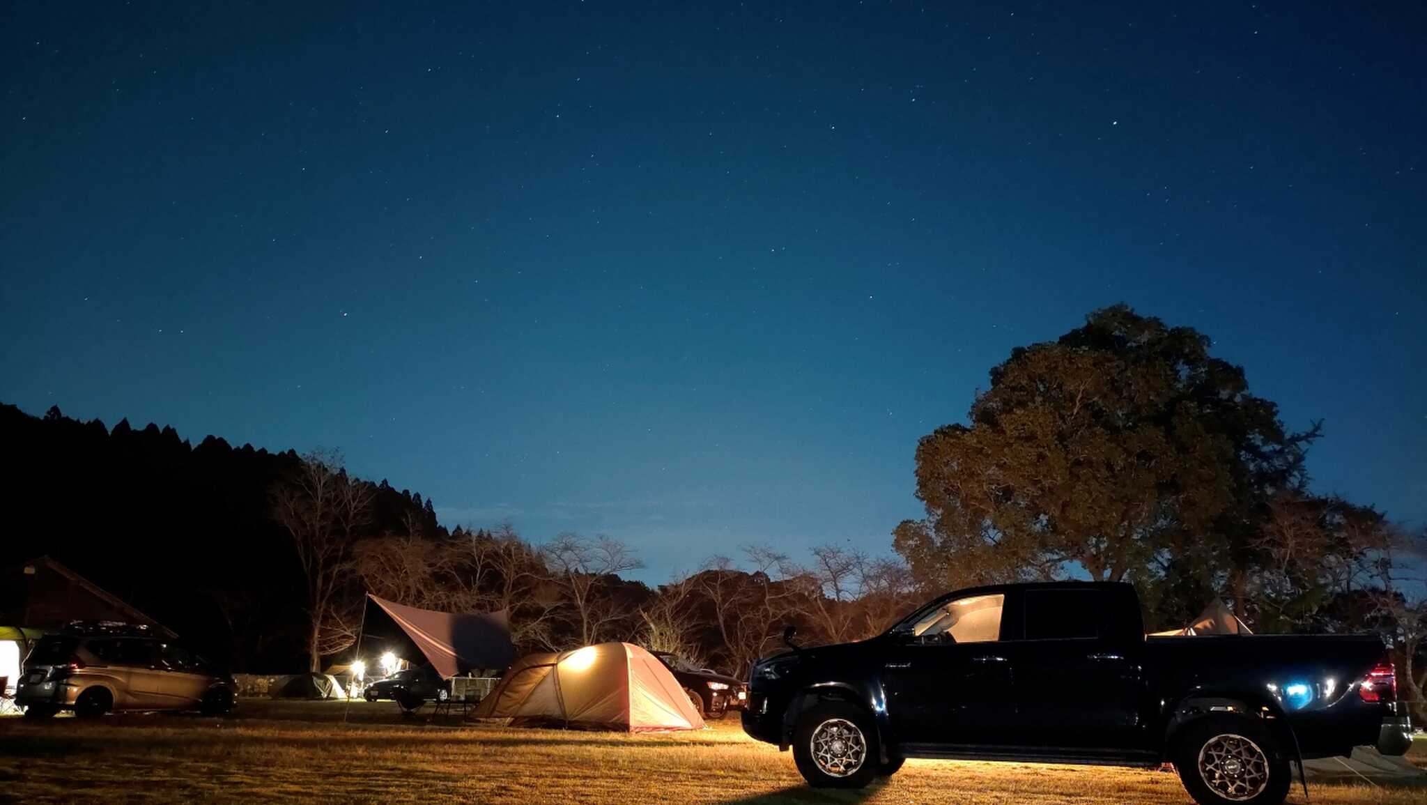 夜は星空がきれい