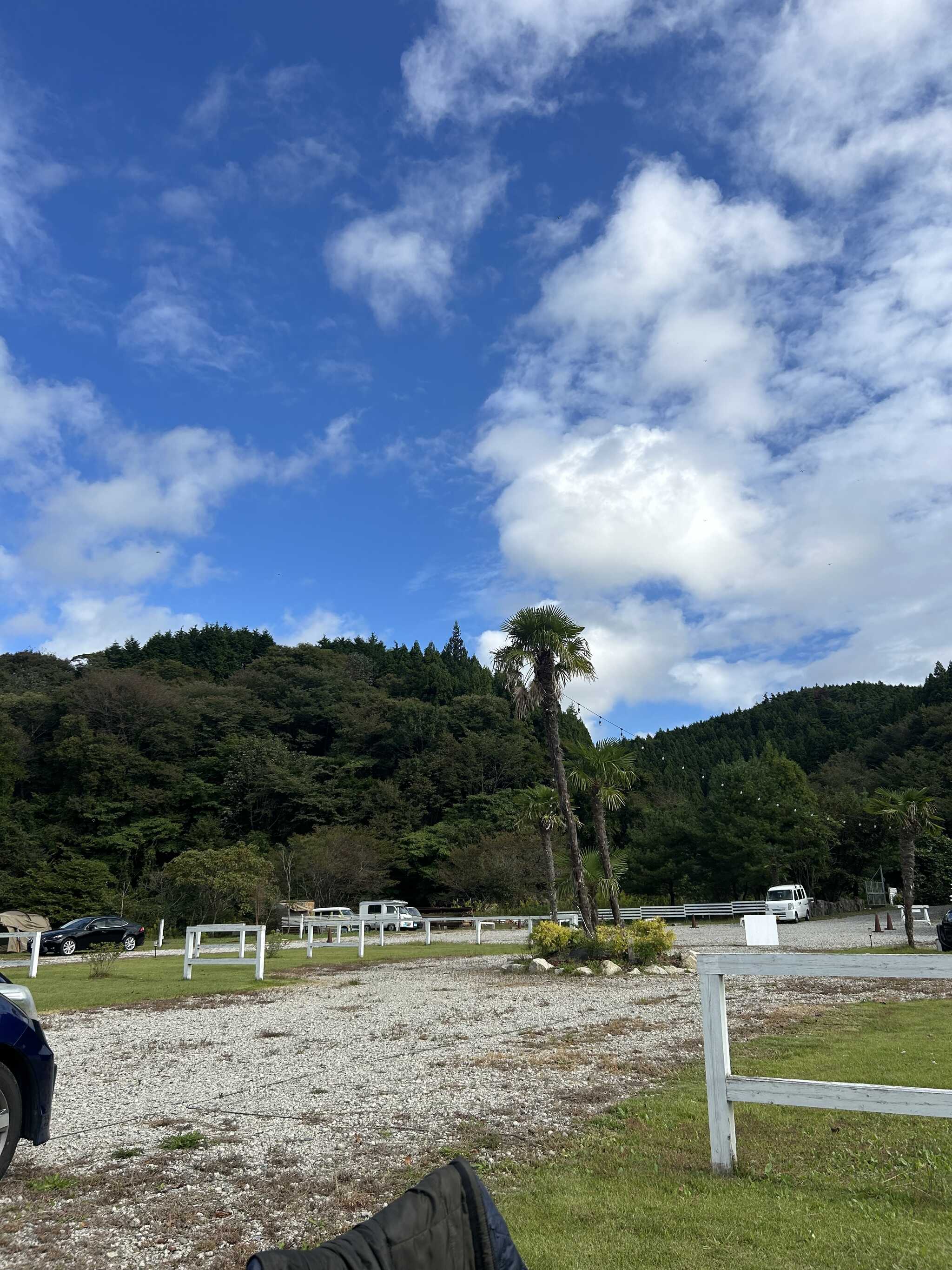 利用した翌朝 晴天!