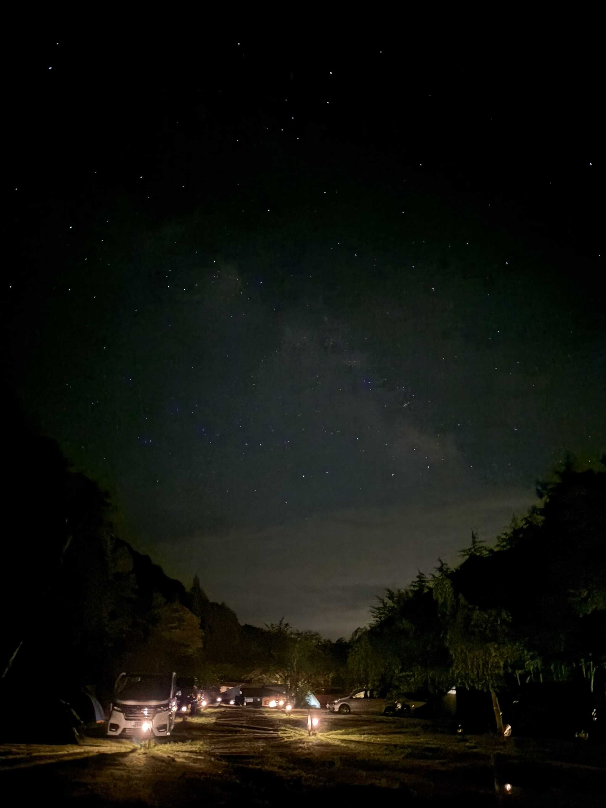 満点の星空