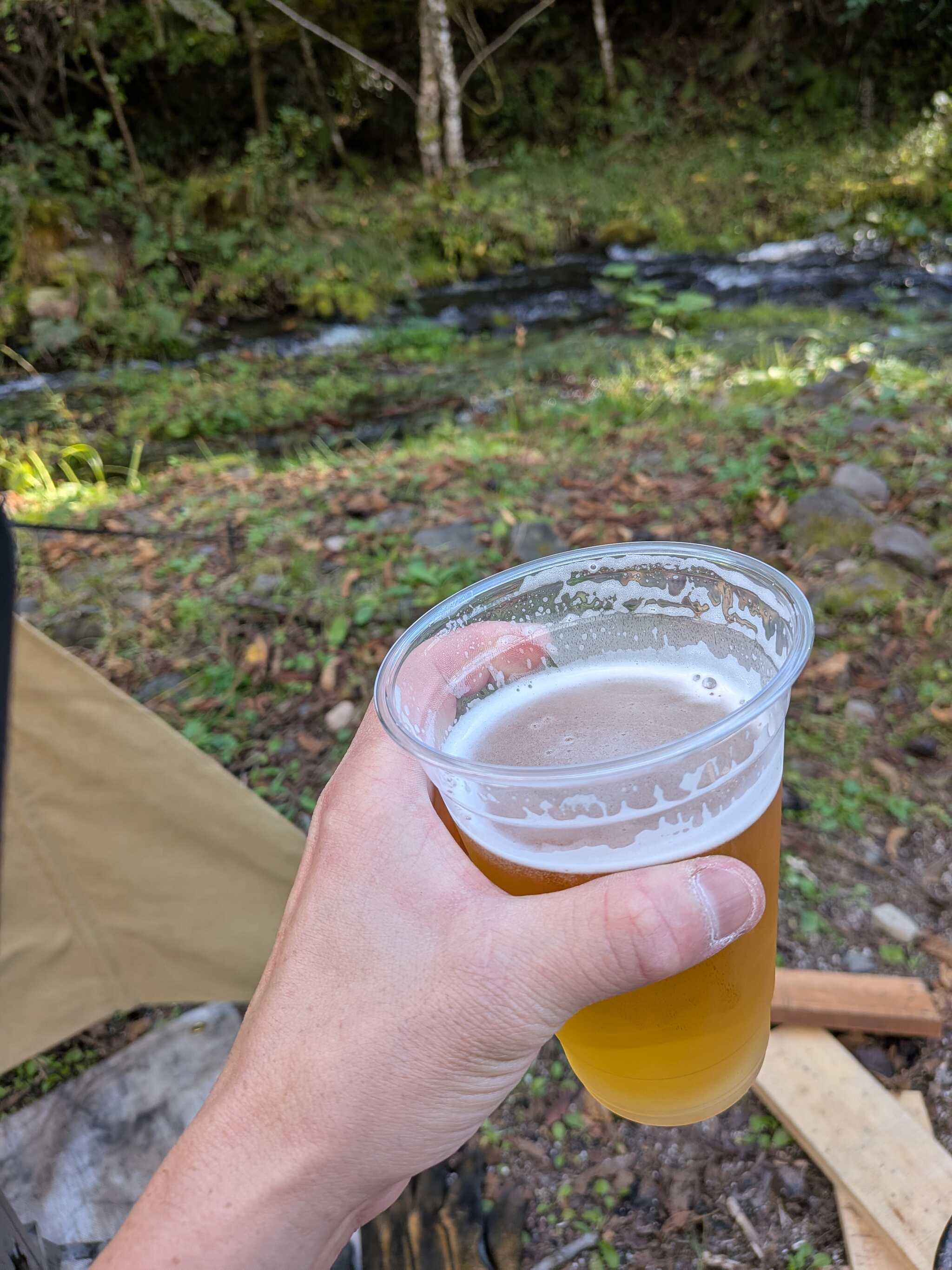 管理棟で買えるビール