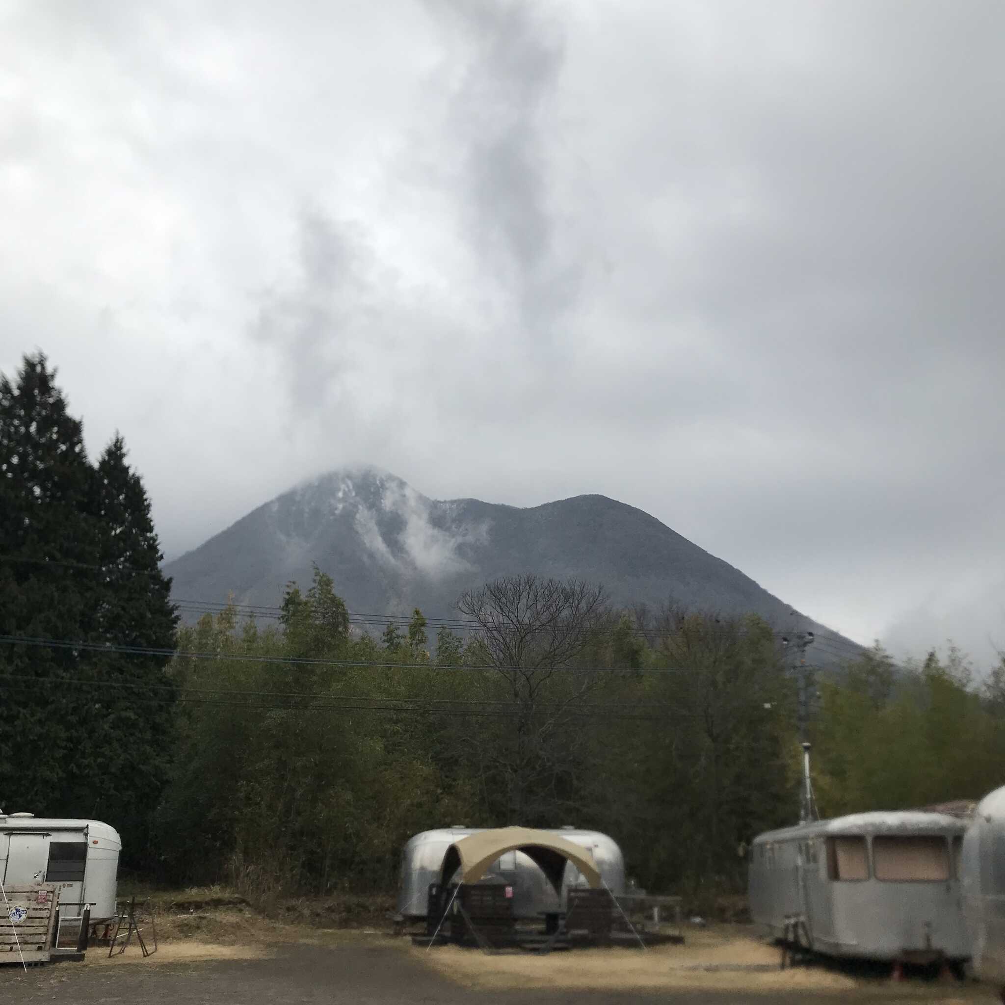 由布岳が良く見えます
